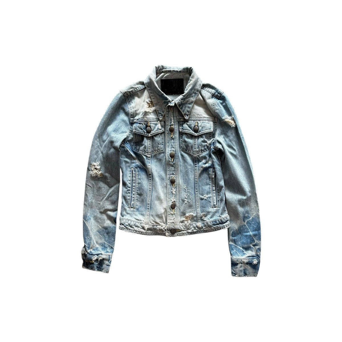 Helmut Lang × If Six Was Nine × Tornado Mart TORNADOMART JAPAN DISTRESSED WASHED DENIM Size S / US 4 / IT 40 - 1 Thumbnail