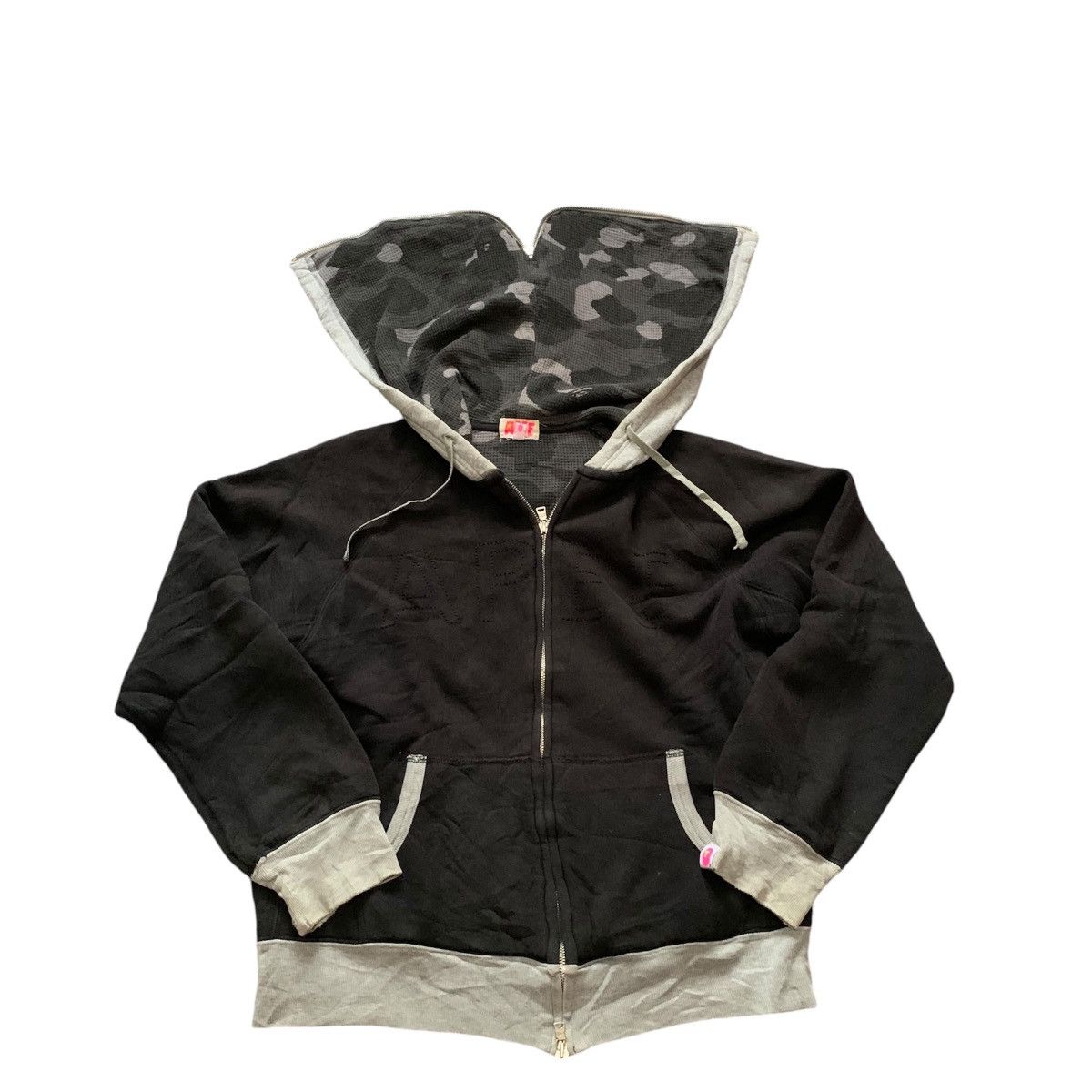 Bape × Vintage Vintage bape zip hoodie Size US M / EU 48-50 / 2 - 2 Thumbnail