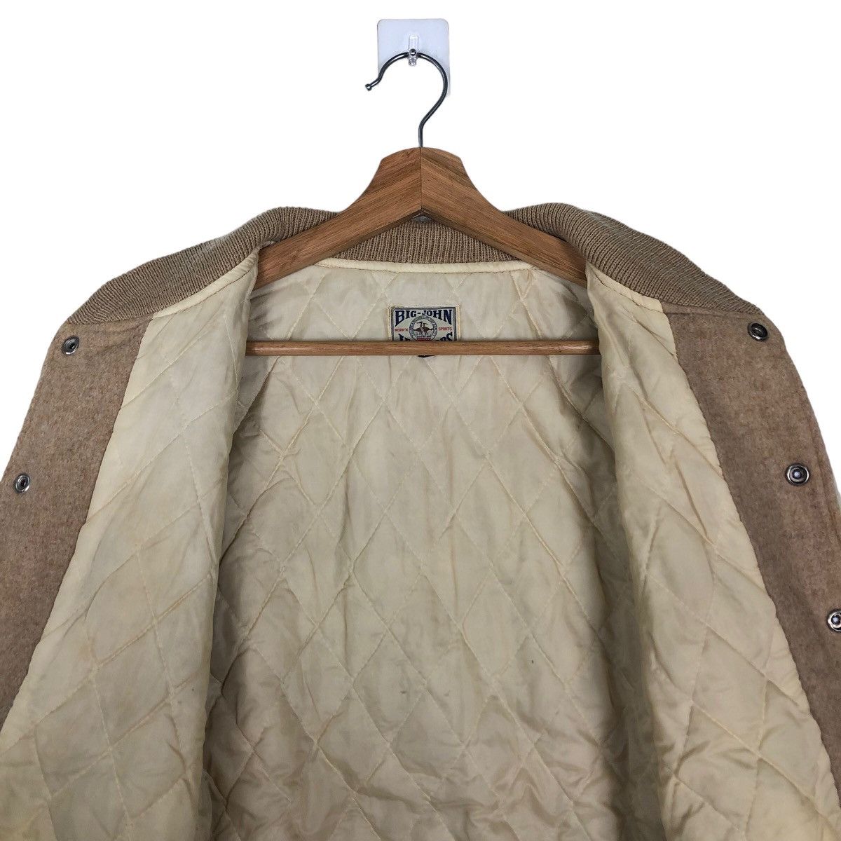 Japanese Brand 🔥90’s VINTAGE VARSITY JACKET BIG JOHN JEANSTOP USA Size US L / EU 52-54 / 3 - 11 Thumbnail