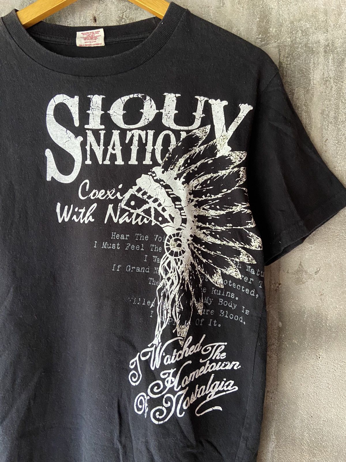 Beauty Beast × Hysteric Glamour × Japanese Brand I WATCHED THE HOMETOWN OF NOSTALGIA OBLO DESIGN TEE Size US S / EU 44-46 / 1 - 2 Thumbnail