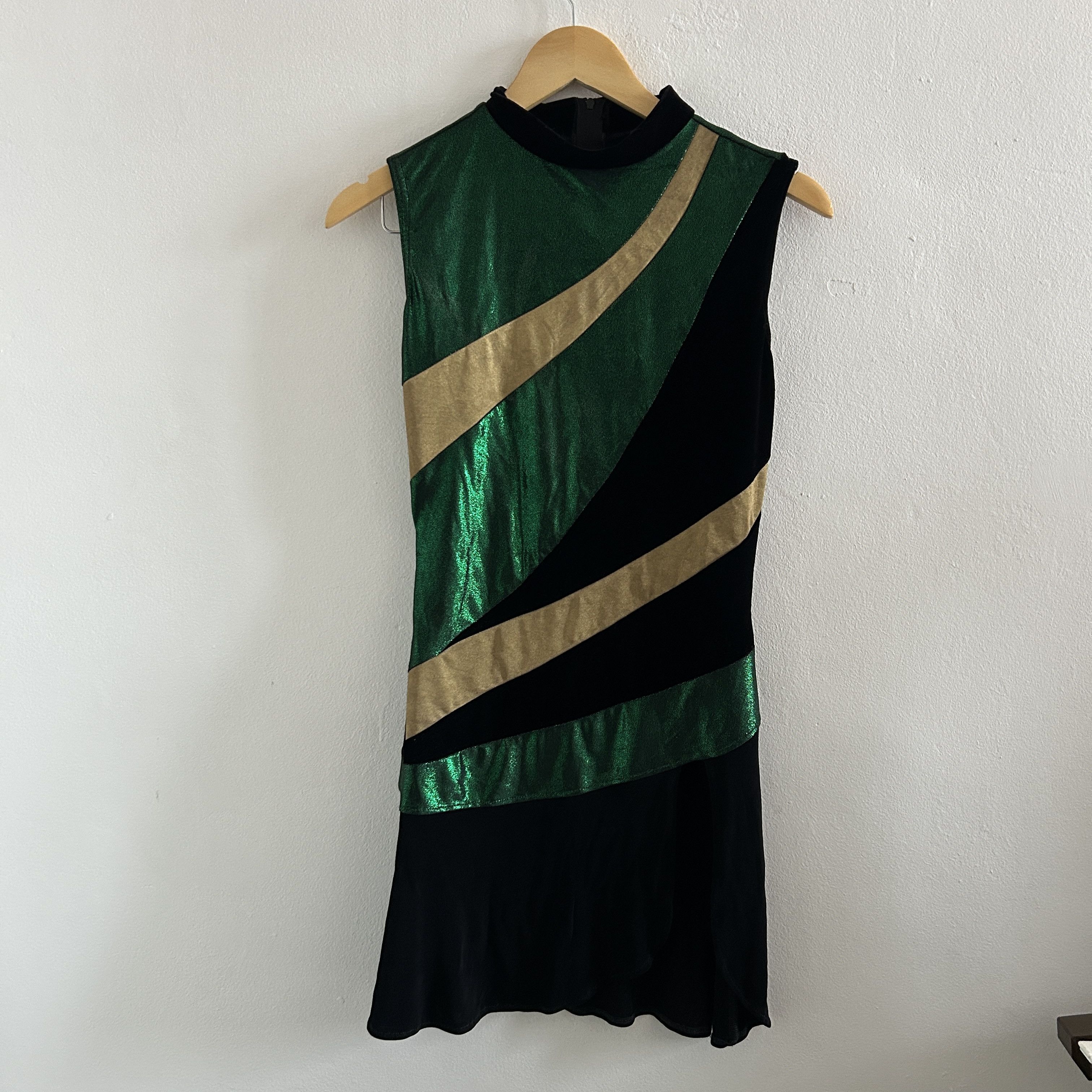 Vintage Vintage 70s Majorette Mini Dress Size M / US 6-8 / IT 42-44 - 8 Thumbnail