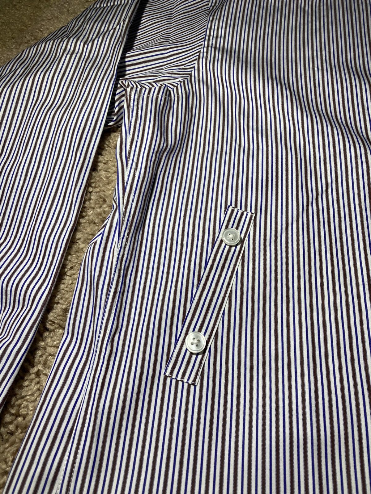 Martine Rose New SS22 Martine Rose Wrap Shirt Striped 2022 Logo Classic Size US S / EU 44-46 / 1 - 6 Thumbnail