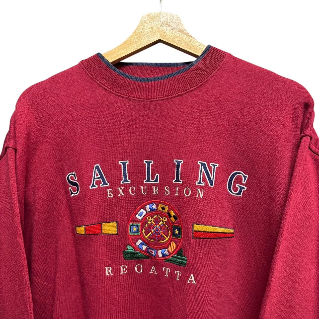 Vintage Vintage sailing sweater size: M Size US M / EU 48-50 / 2 - 3 Thumbnail