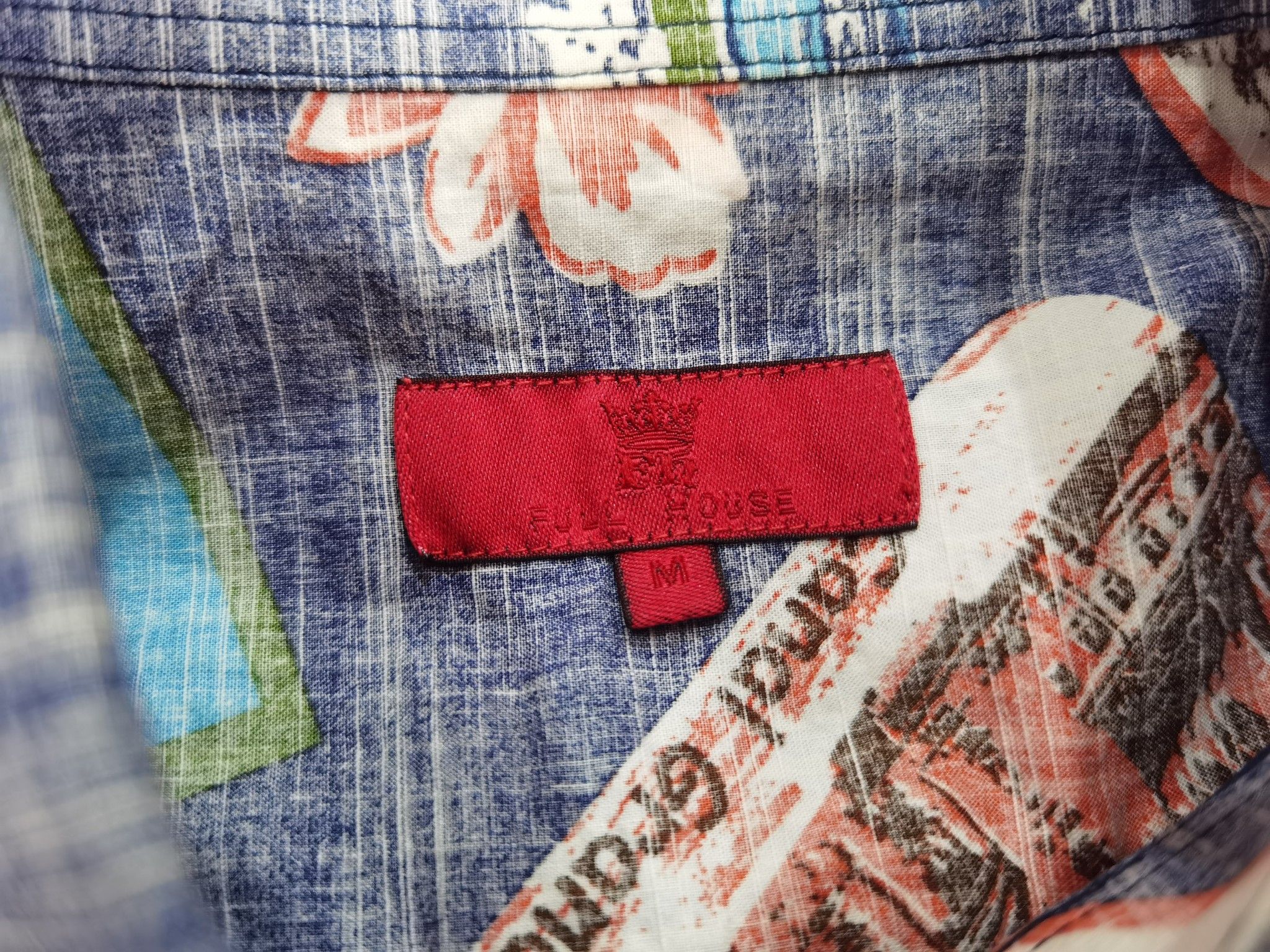 Venice hawaii X full house button up S 1992