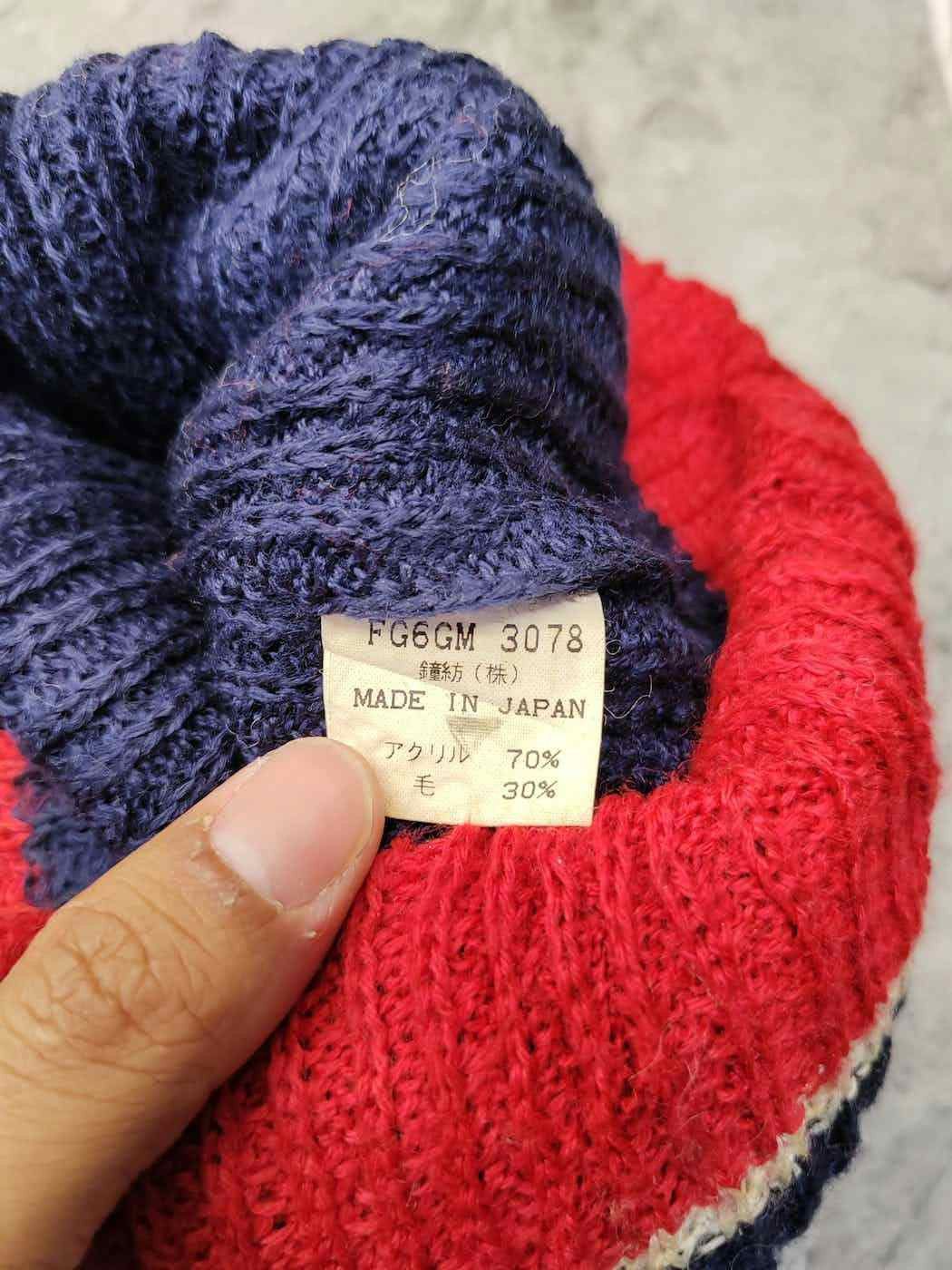 Fila × Vintage Vintage Fila Snowcap Beanie (Made In Japan) Size ONE SIZE - 4 Thumbnail