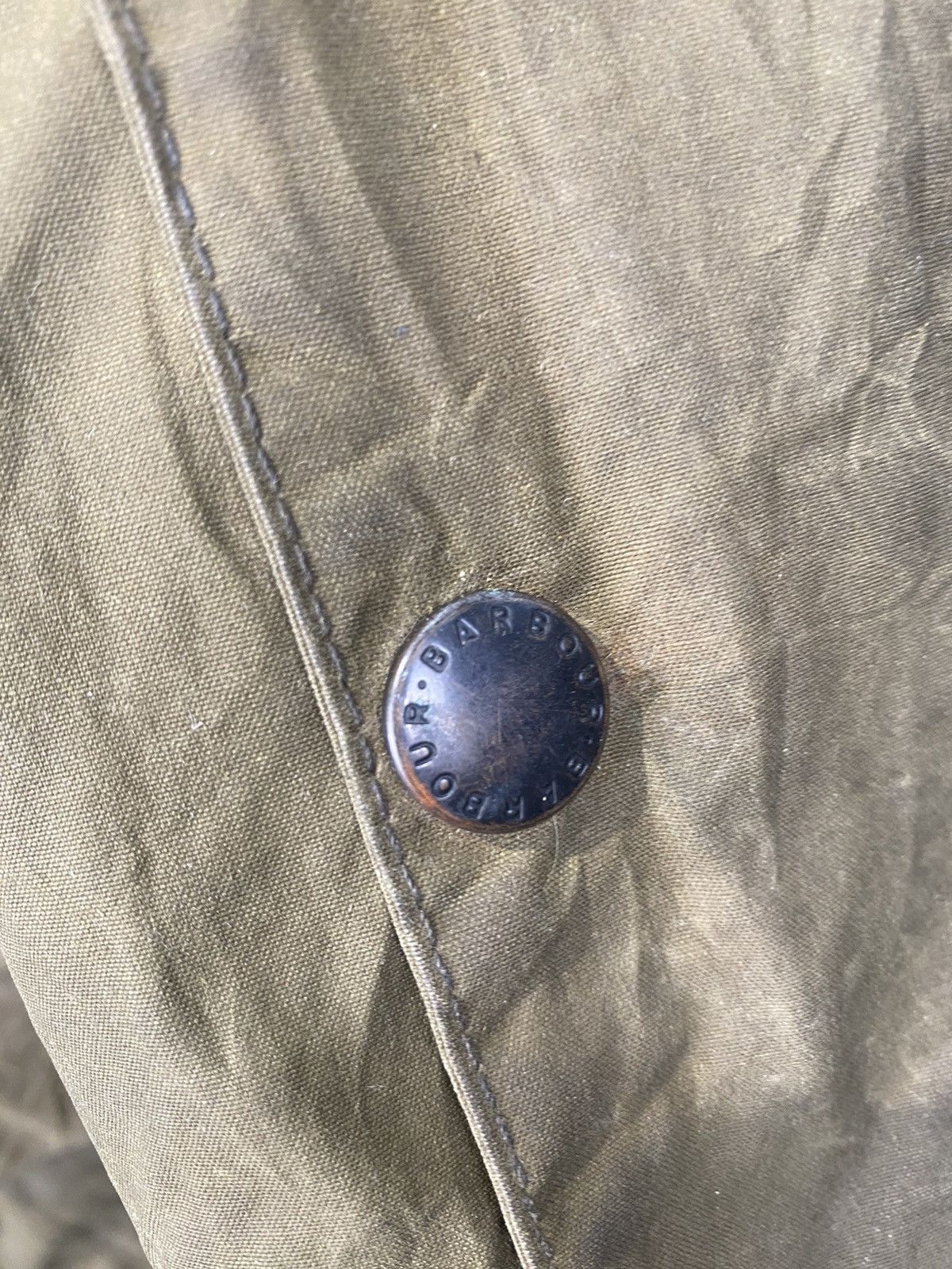 Barbour Grail💥Vintage Barbour Military Long Jacket Size US XXL / EU 58 / 5 - 7 Thumbnail