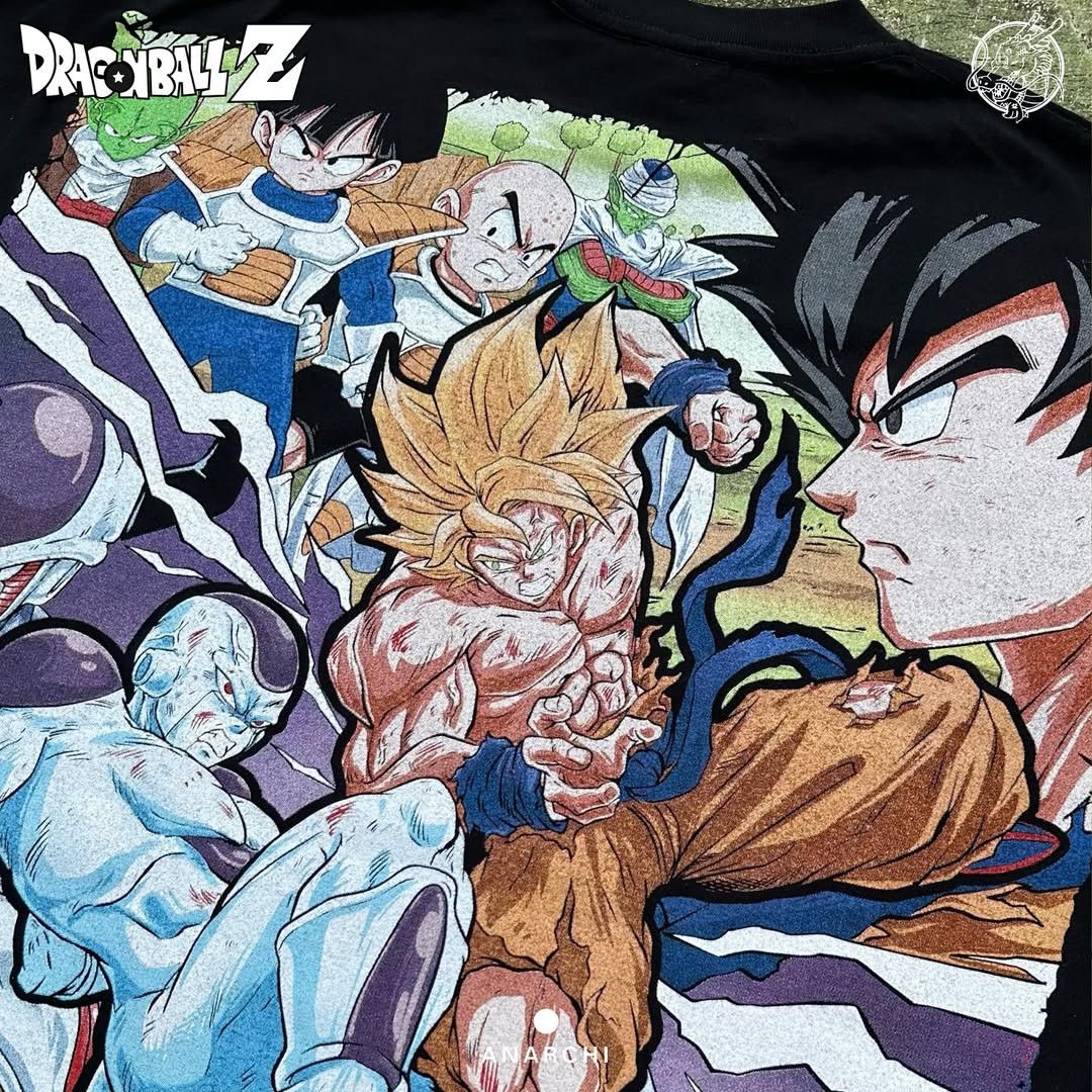 Anime × Japanese Brand Rare 🔥 Goku SSJ x Frieza Modern T-shirt Size US XL / EU 56 / 4 - 7 Thumbnail