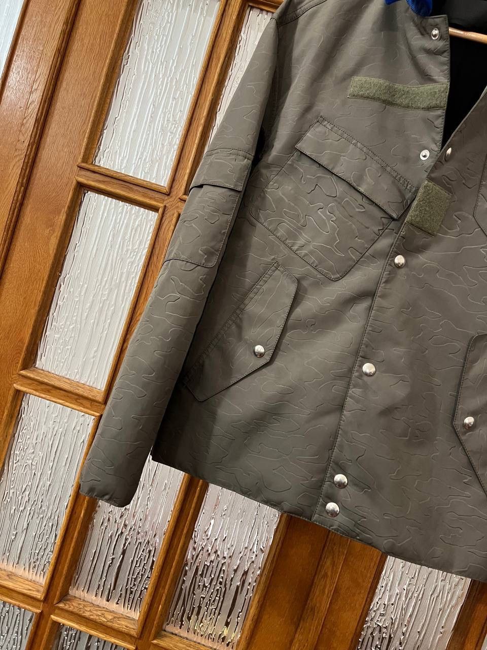 Alexander Wang Camo jacket with velour collar Size US S / EU 44-46 / 1 - 3 Thumbnail