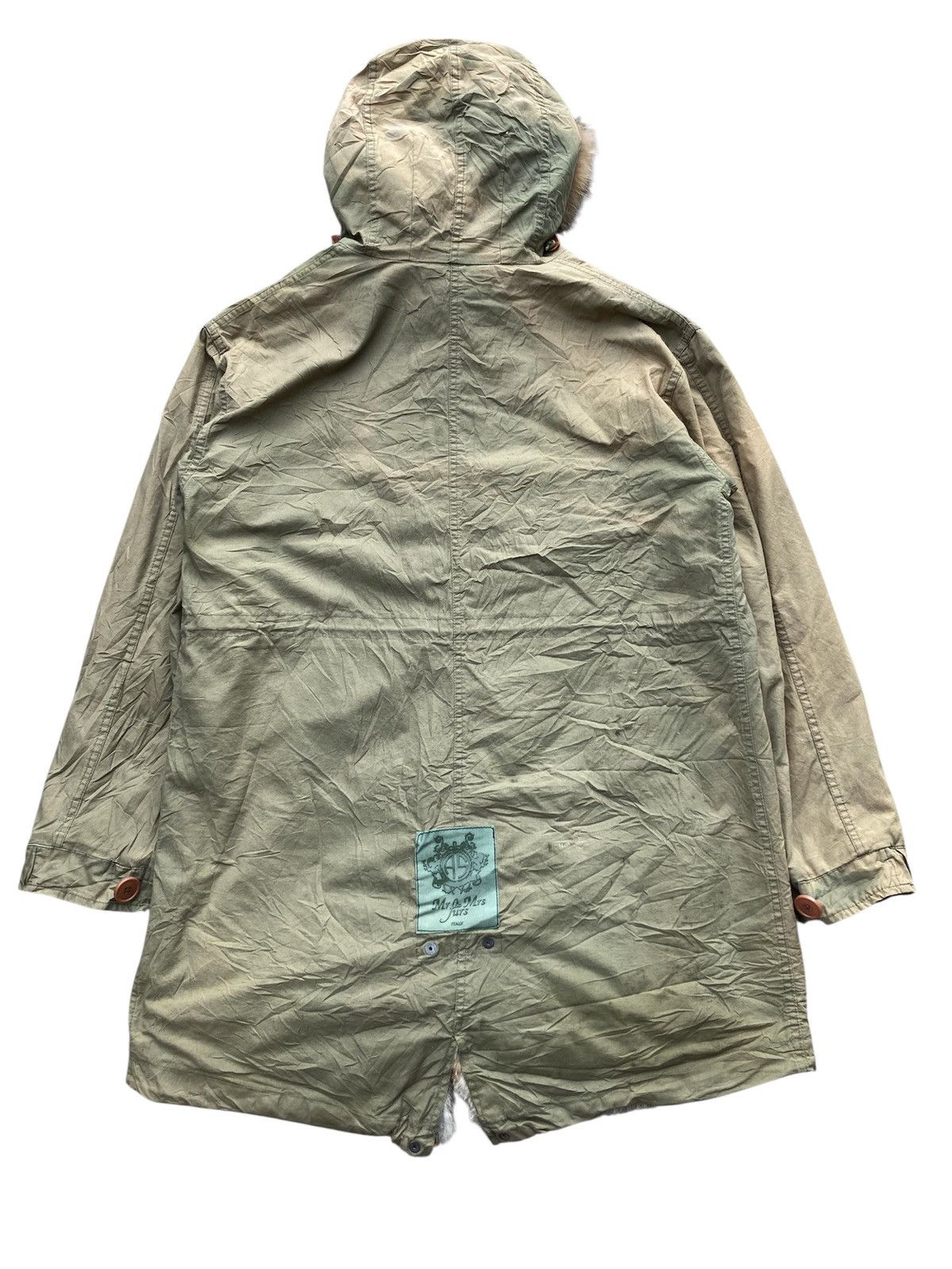 MR & MRS ITALY Mr & Mrs Fur Rabbit Fur Mods Coat Parkas Size US L / EU 52-54 / 3 - 4 Thumbnail