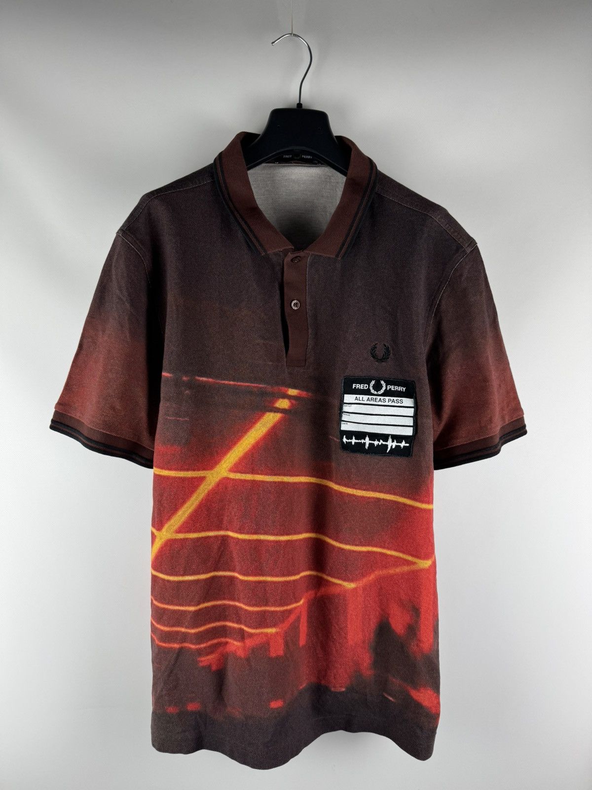 Fred Perry Fred Perry All Areas Pass x Louis Tomlinson Polo Shirt Size US M / EU 48-50 / 2 - 1 Thumbnail