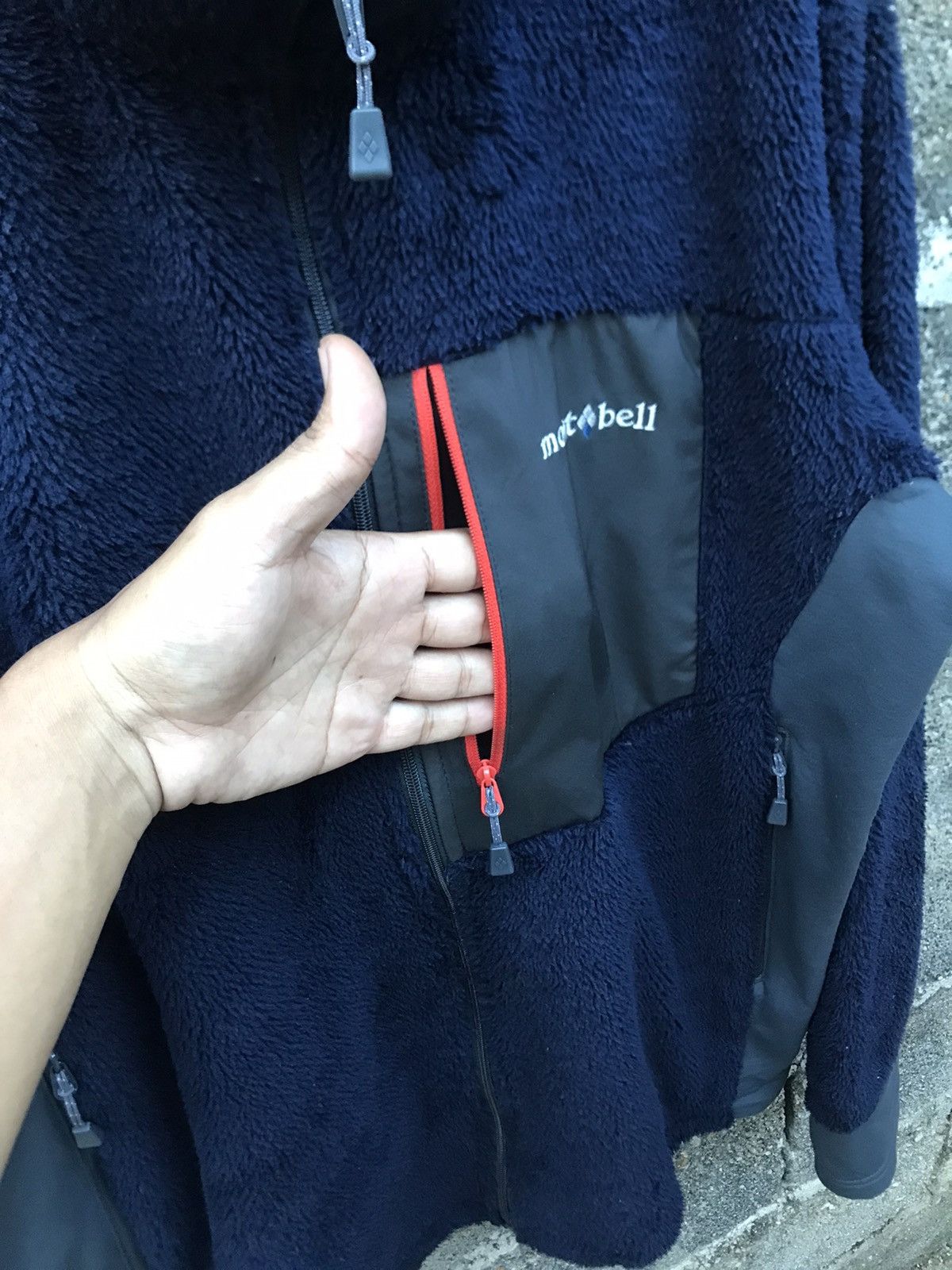 Montbell 🔥Montbell Fleece Outdoor Zipper Jacket Size US L / EU 52-54 / 3 - 8 Thumbnail