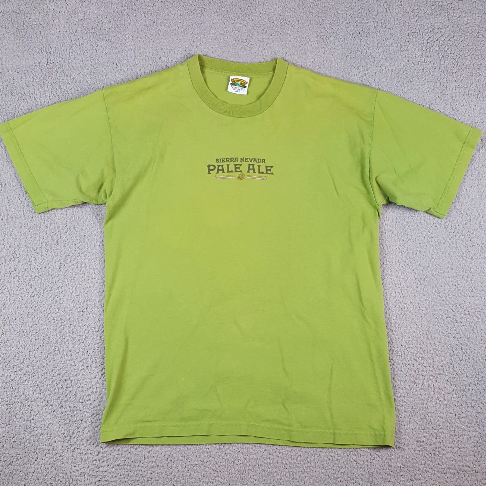 Etro VINTAGE Sierra Nevada Shirt Mens L Green Beer Pale Ale Retro 90s Outdoor USA Made Size US L / EU 52-54 / 3 - 2 Thumbnail