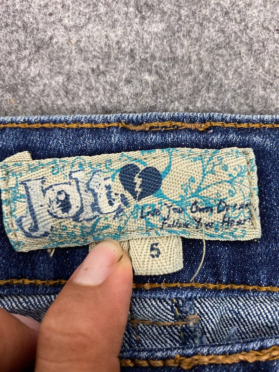 Japanese Brand jolt japanese brands bootcut flare denim Size 31" - 10 Thumbnail