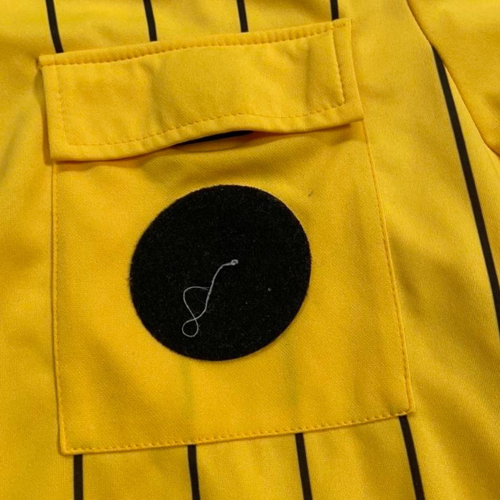 Vintage Vintage yellow and black soccer jersey Size US L / EU 52-54 / 3 - 3 Thumbnail