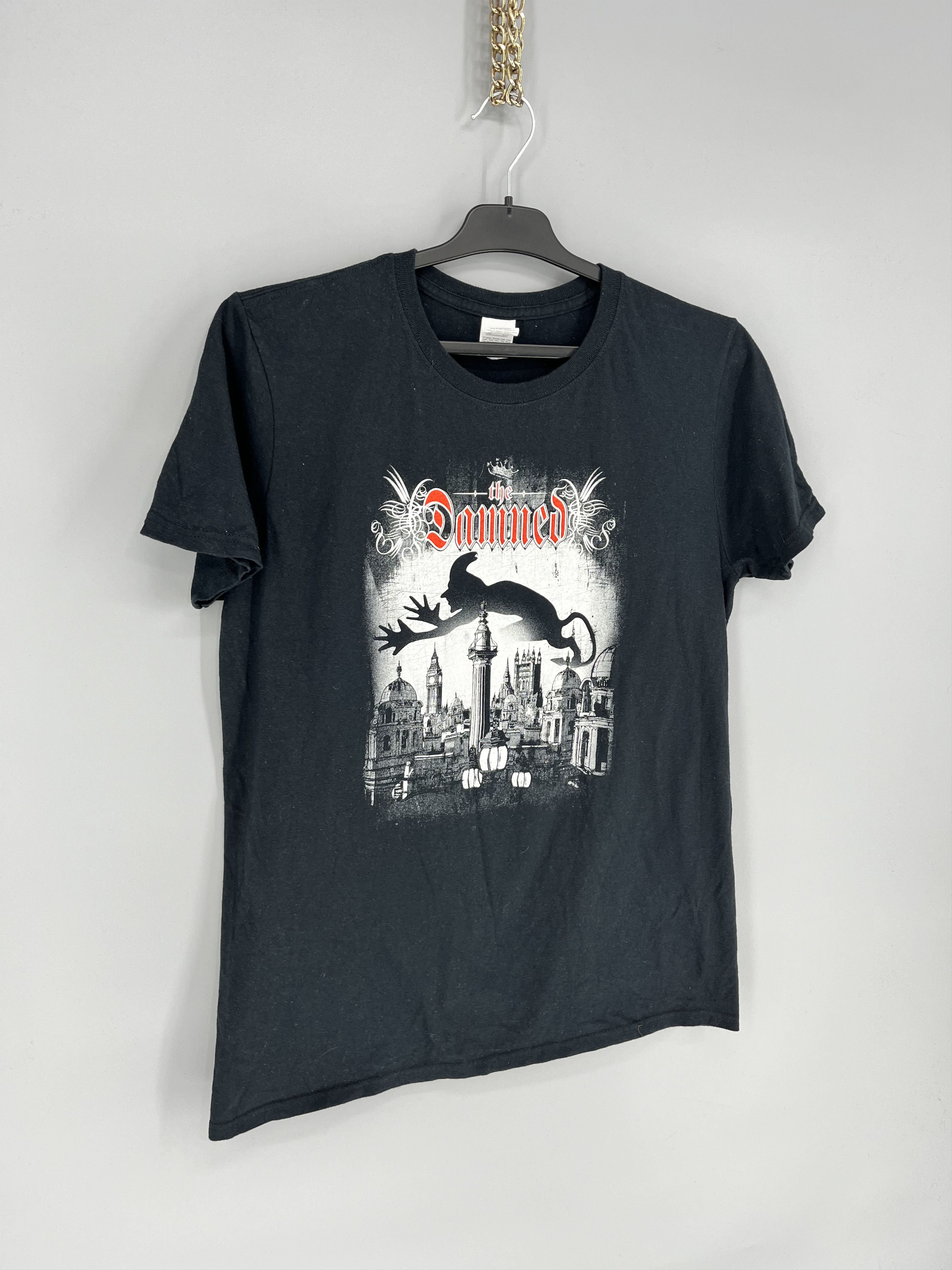 Band Tees Vintage 90s The DAMNED Punk Rock T-Shirt Rare Retro Hype Y2K Size US M / EU 48-50 / 2 - 2 Thumbnail