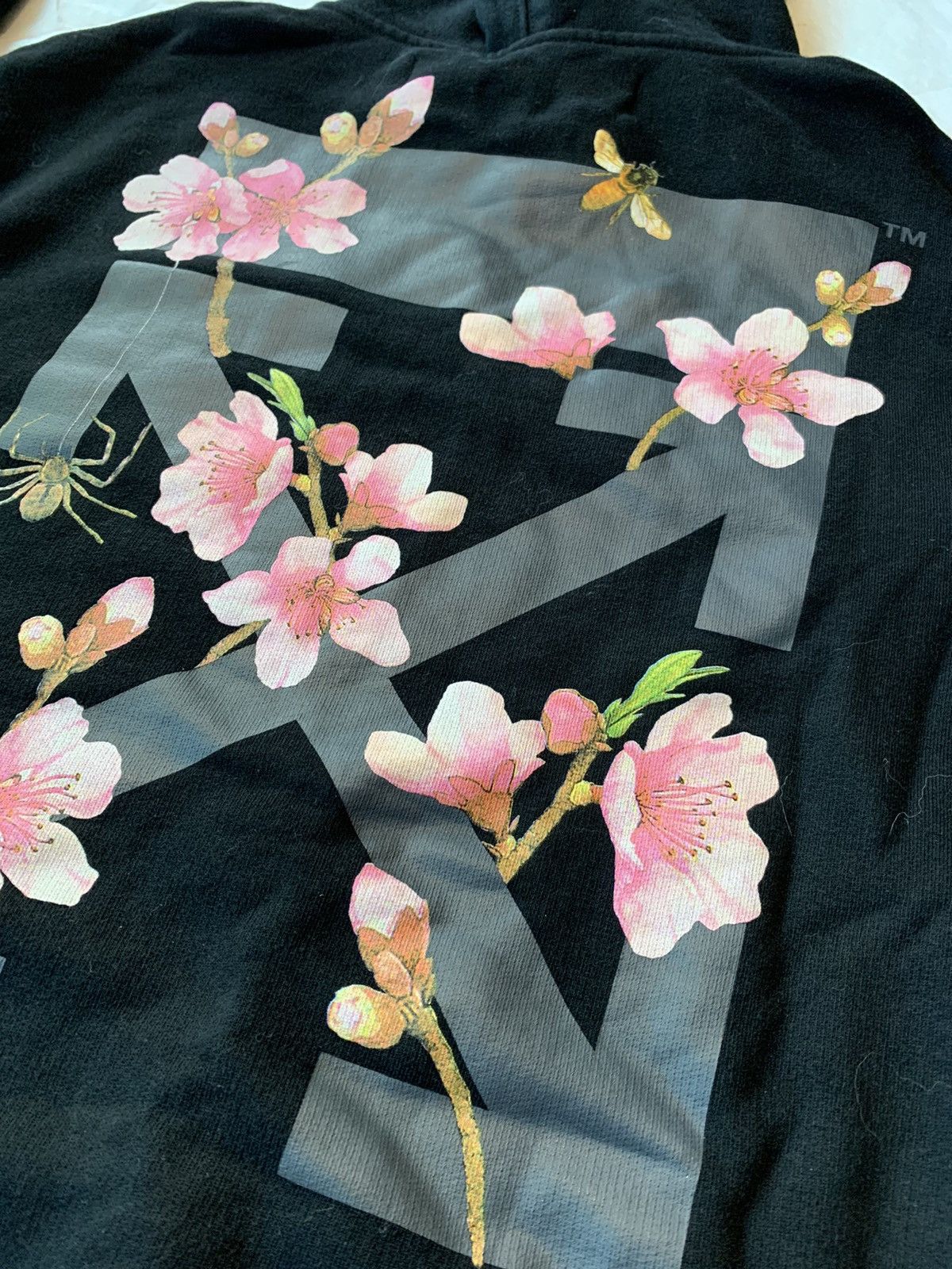Off-White OFF-WHITE Floral Hoodie Size US XS / EU 42 / 0 - 9 Thumbnail
