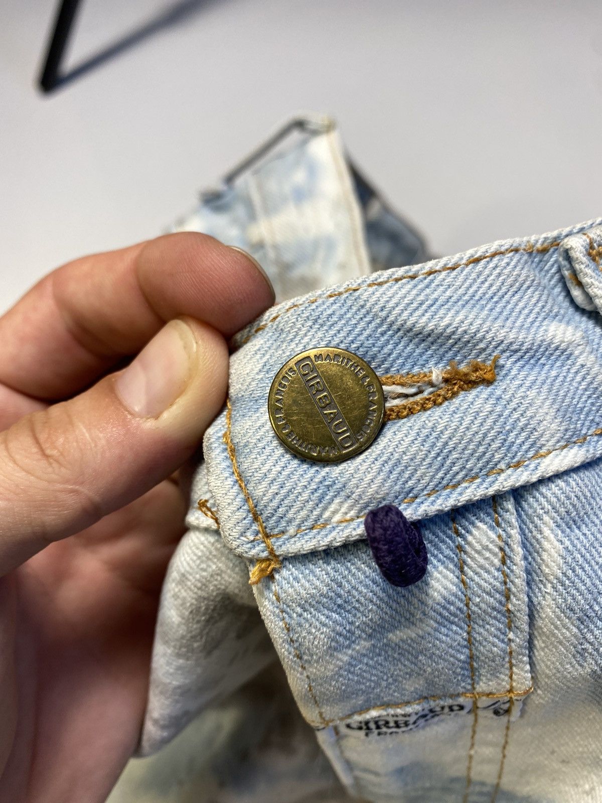 Marithe + Francois Girbaud Rare‼️Marithe Francois Girbaud Tie-dye Denim Pants Jeans Size US 32 / EU 48 - 15 Thumbnail