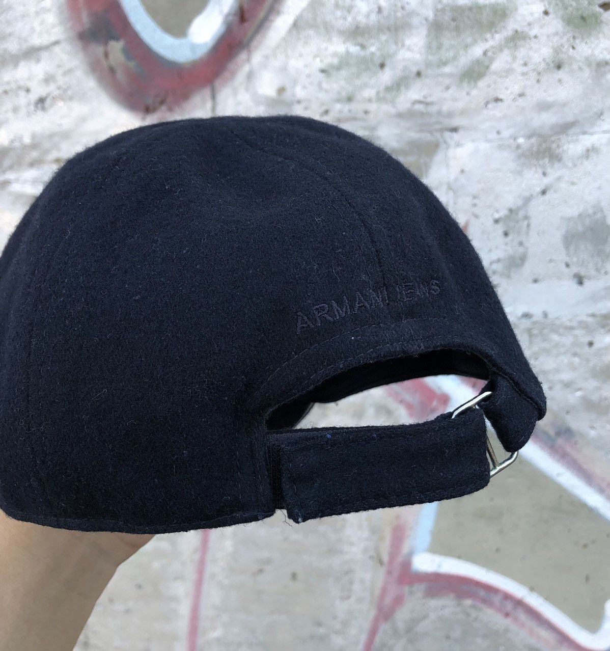 Armani × Vintage Armani Jeans Vintage Wool Cap Size ONE SIZE - 8 Thumbnail