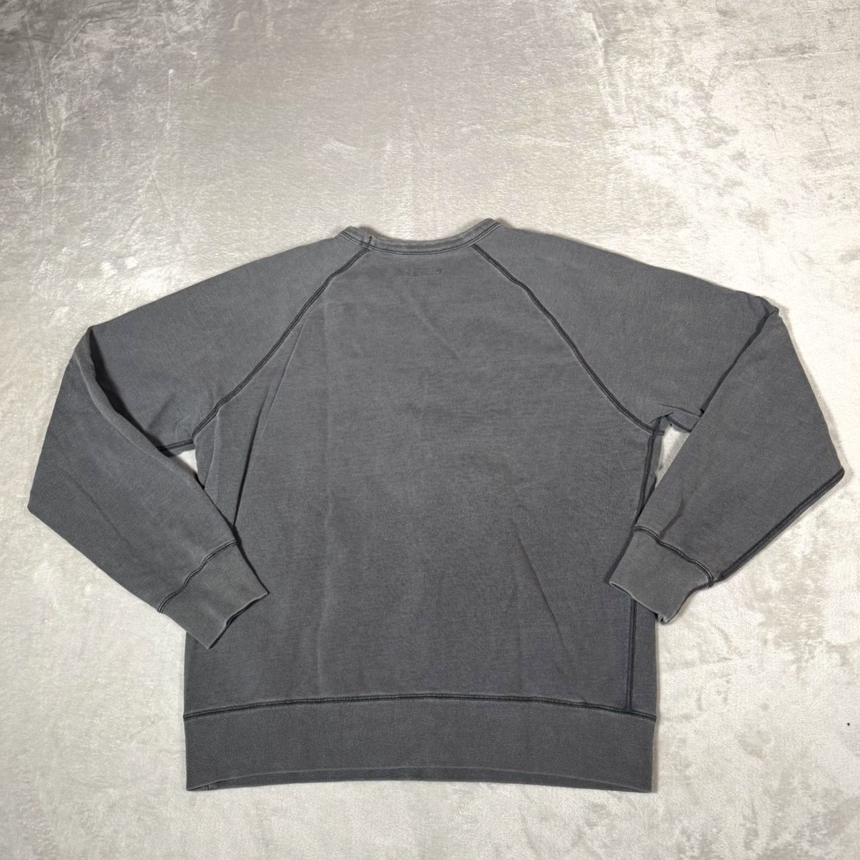 Uniqlo UNIQLO Sweatshirt Mens XL Gray Raglan Crew Neck Pullover Fleece Cotton Casual Size US XL / EU 56 / 4 - 6 Thumbnail