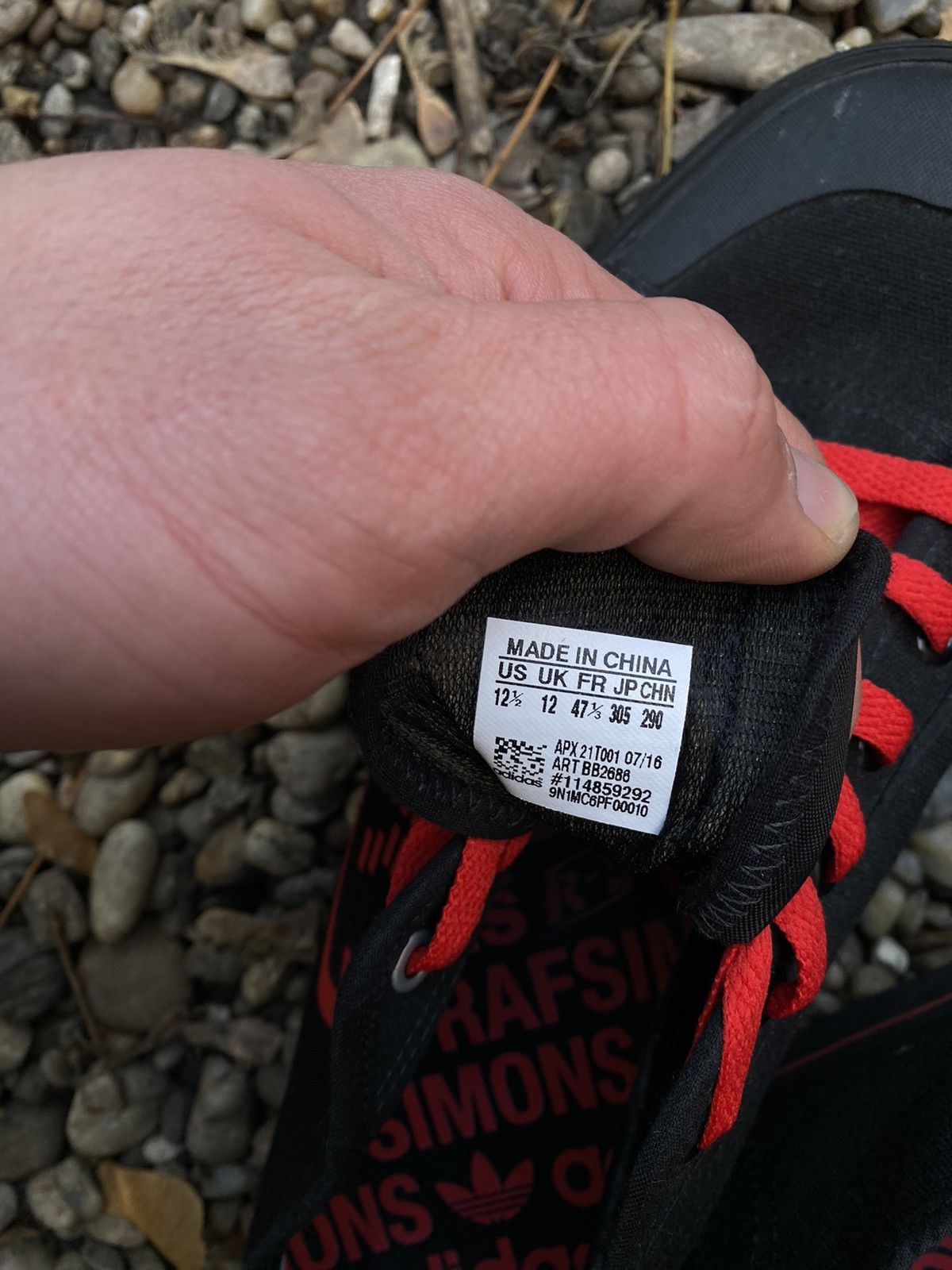 Adidas × Raf Simons Adidas x RAF Simons Matrix Spirit Sneakers Size US 12.5 / EU 45-46 - 7 Thumbnail