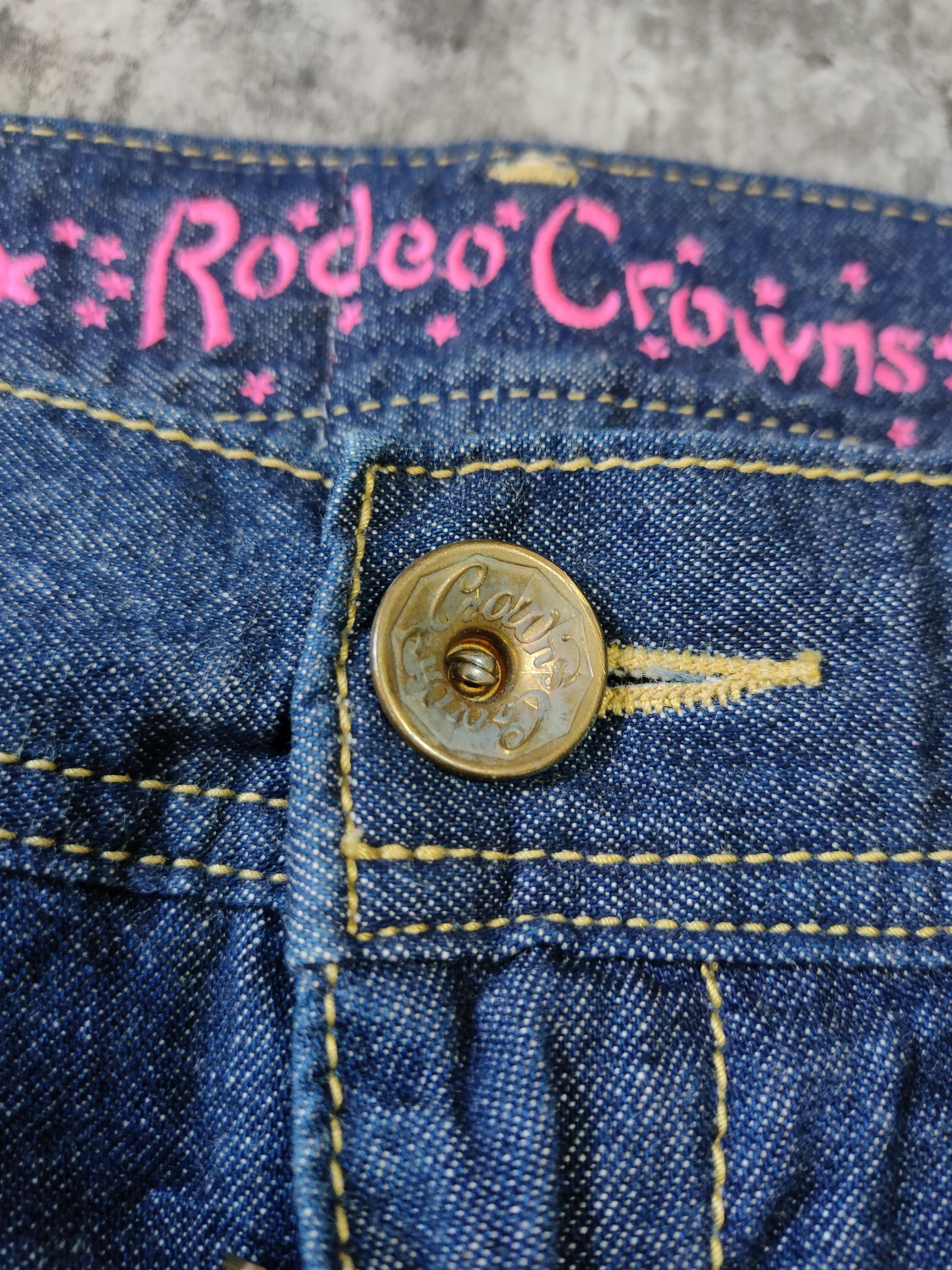 Hysteric Glamour × Japanese Brand × Kapital Rodeo Crowns Japan Bagy Carpenter Pans Size US 31 - 8 Thumbnail