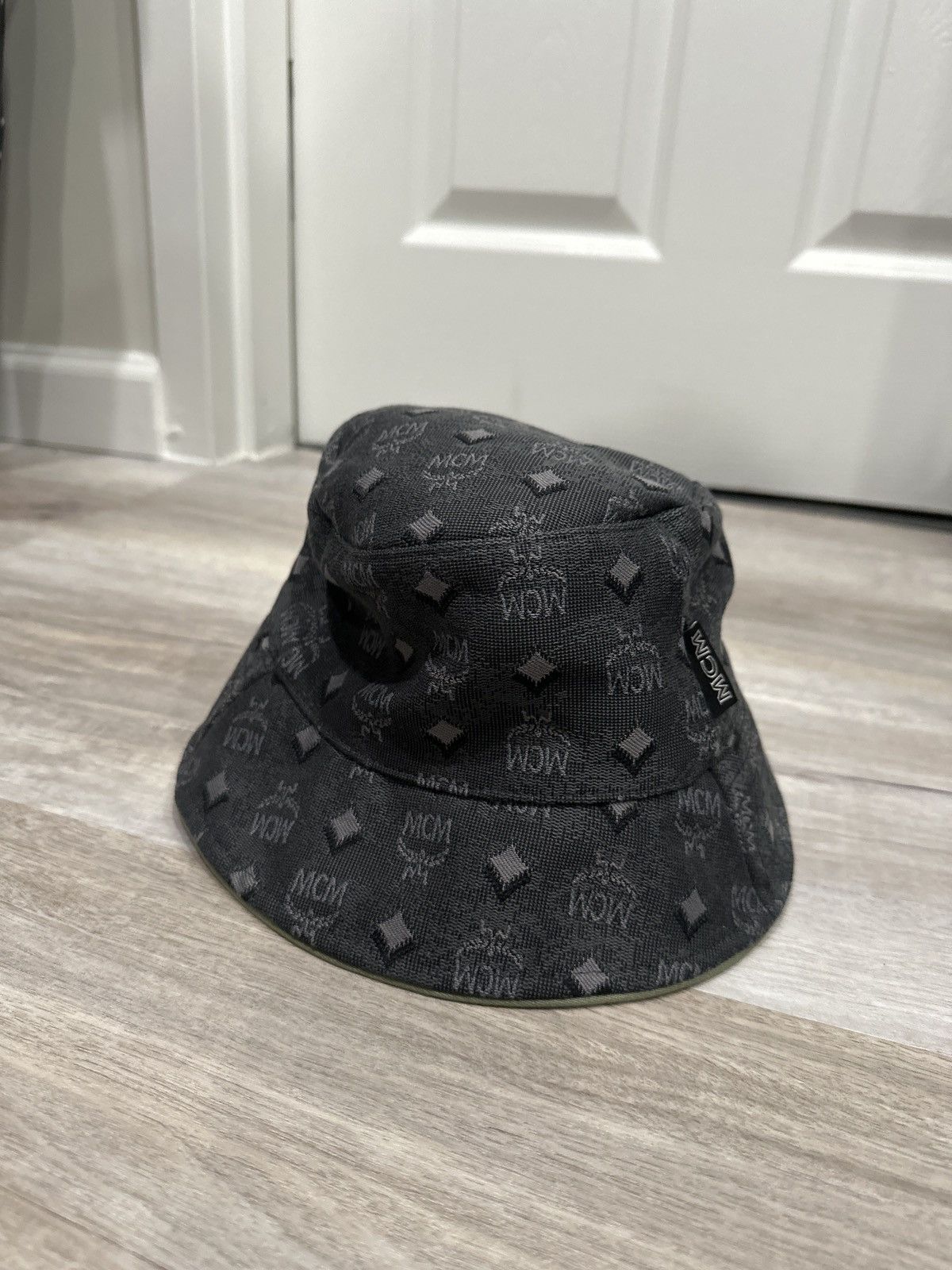 MCM ブラック バケットハット ワンサイズ MCM バケットハット ブラック ONE SIZE