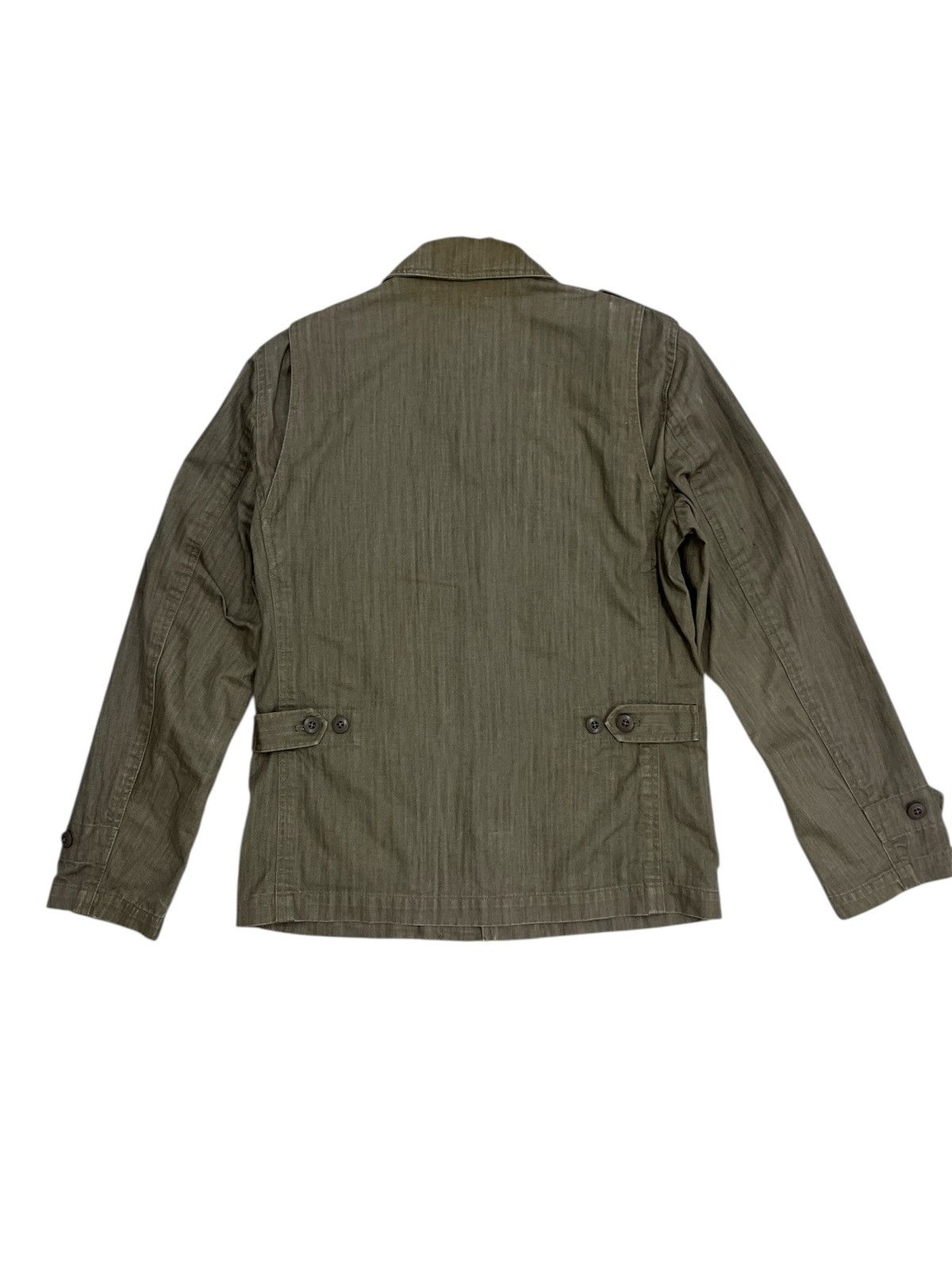 20471120 291295 Homme Asymmetrical Jacket Military Culture Rare Size US M / EU 48-50 / 2 - 2 Thumbnail