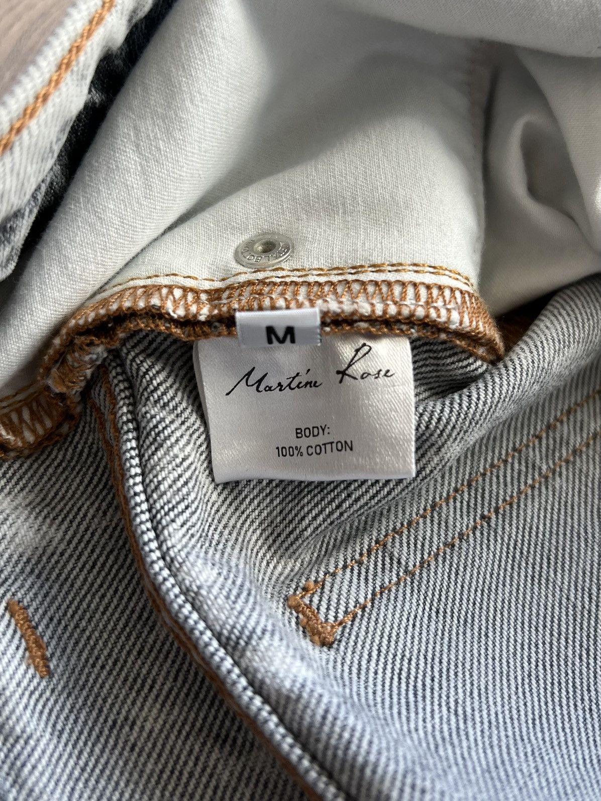 Martine Rose *UNRELEASED SAMPLE* Martine Rose Denim Jeans Size US 32 / EU 48 - 6 Thumbnail