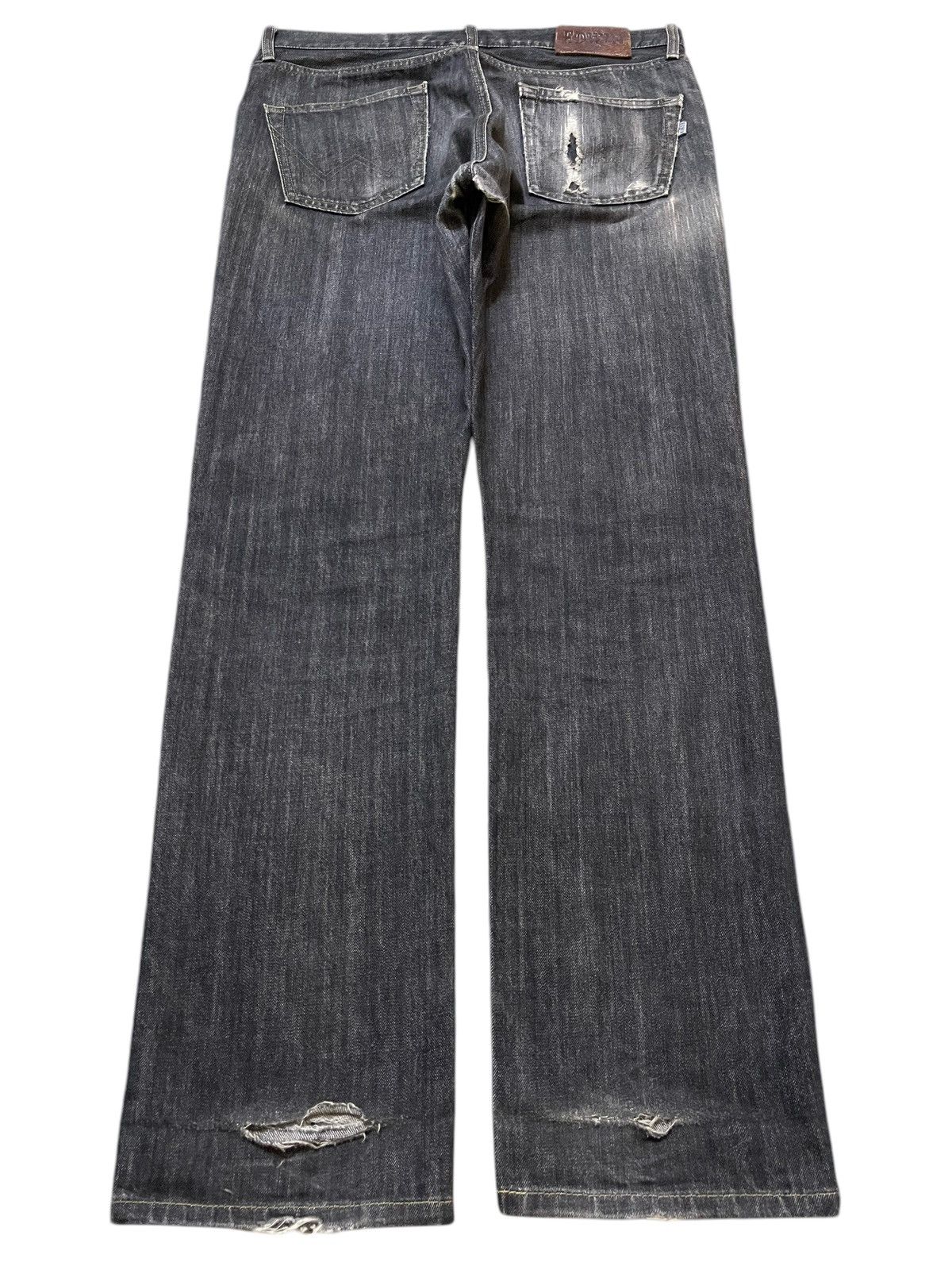 Edwin Vintage Edwin 402 Faded Wash Style Loose Jeans Size US 34 / EU 50 - 2 Thumbnail