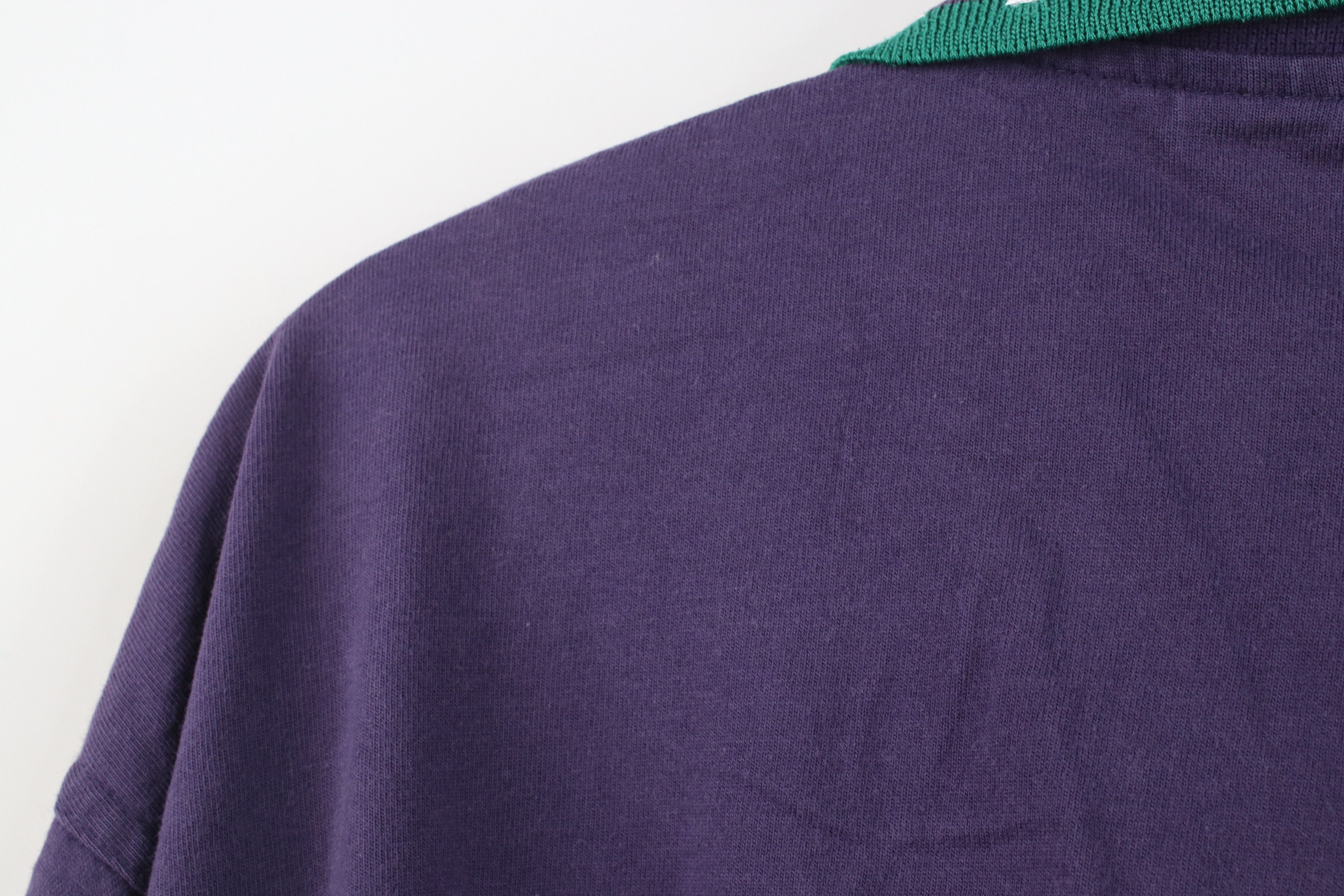 Vintage Vintage 90s Streetwear Geometric Knit Golf Polo Shirt Size US L / EU 52-54 / 3 - 13 Thumbnail