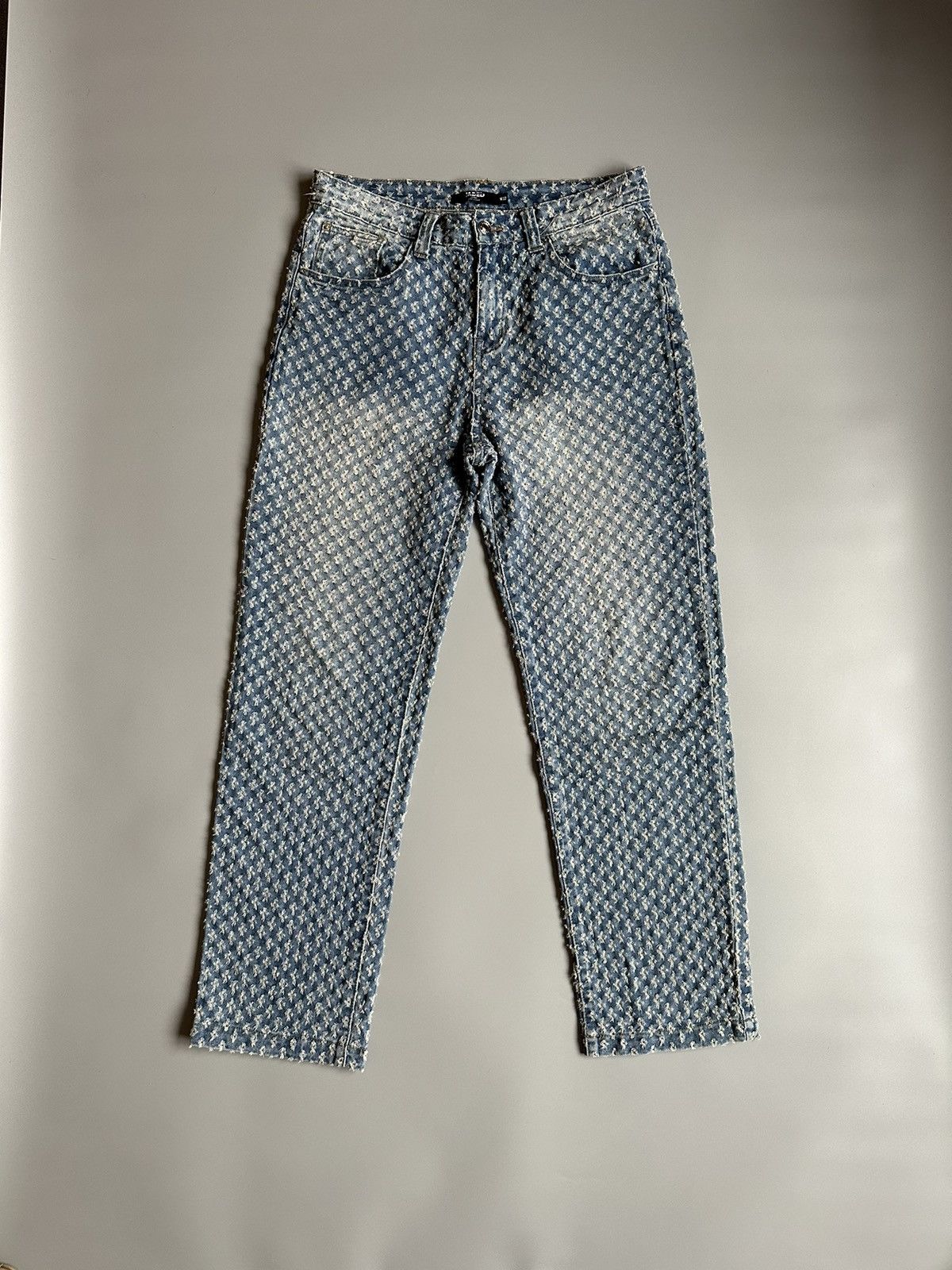 Jaded London Distressed Jaded London Hole Denim Jeans Blue Size 32 Size US 32 / EU 48 - 1 Thumbnail