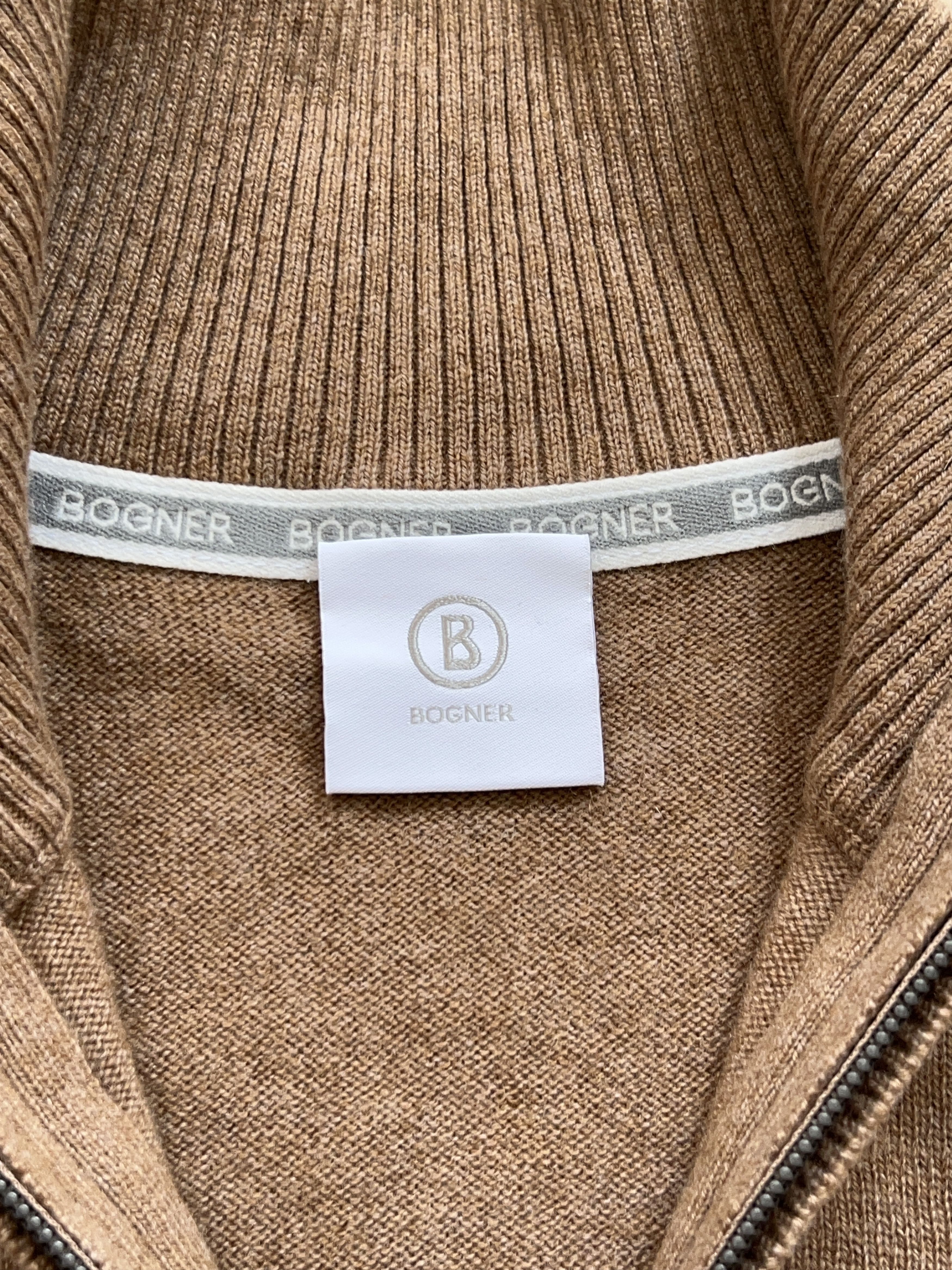 Bogner New Collection Wool Cashmere 1/4 Zip Sweater Pullover Size S Size US S / EU 44-46 / 1 - 3 Thumbnail
