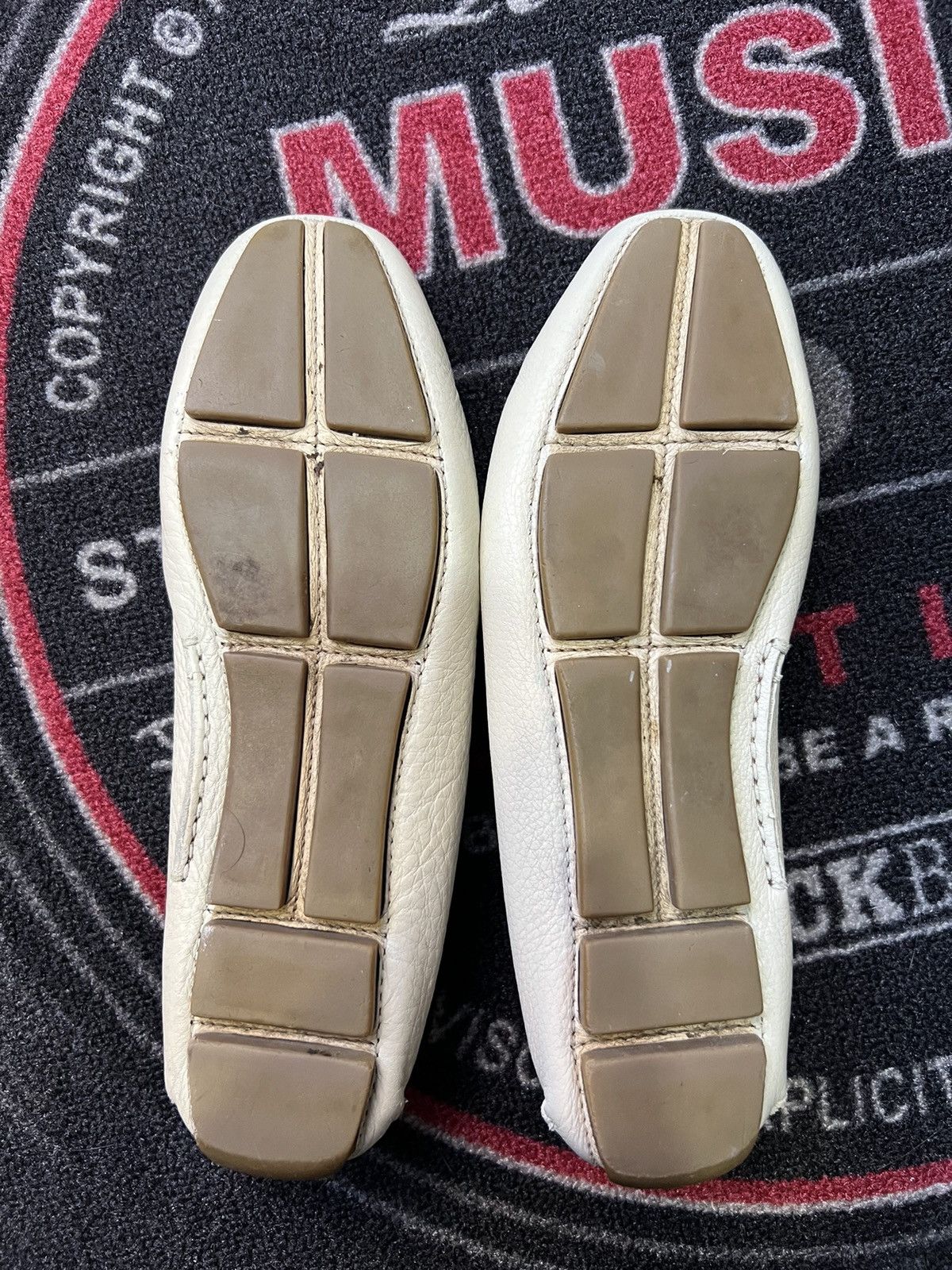 Prada × Vintage Vintage PRADA Logo Moccasin Loafers y2k Size US 8 / IT 38 - 8 Thumbnail