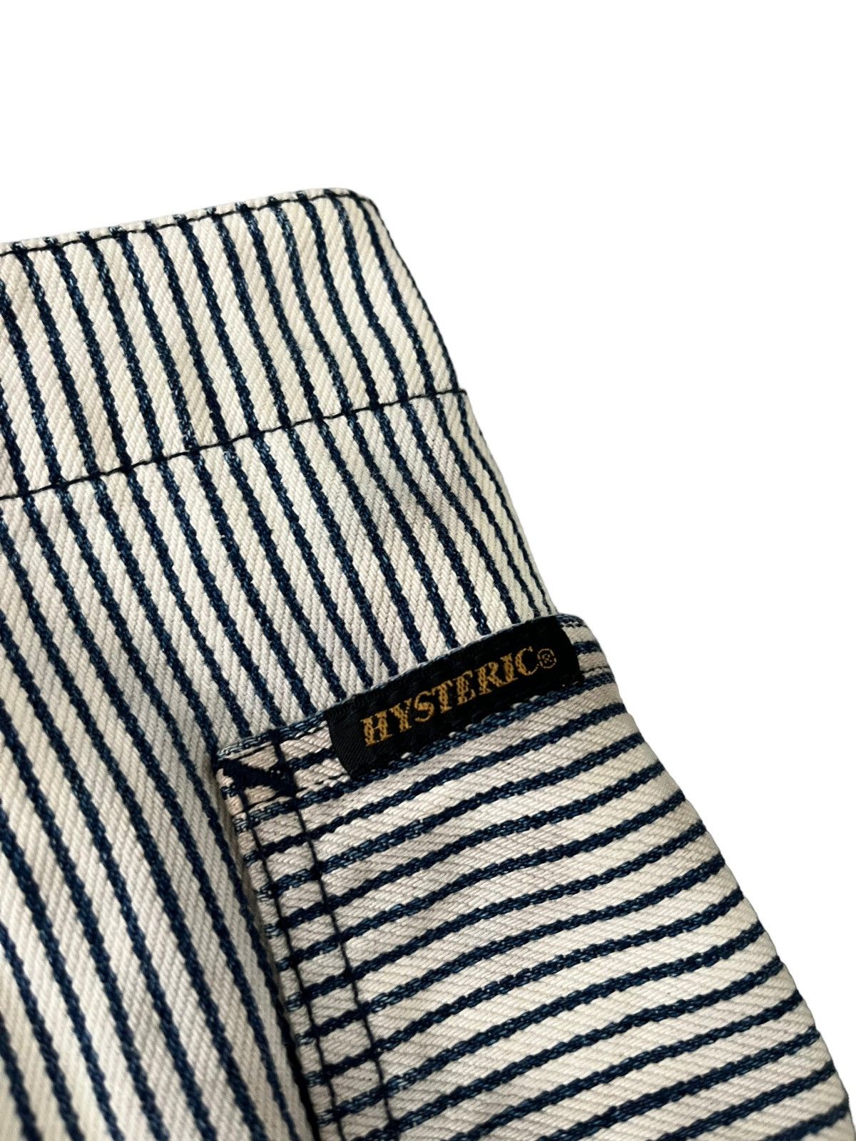 A Stripes Reconstructed Skirts by Hysteric Glamour