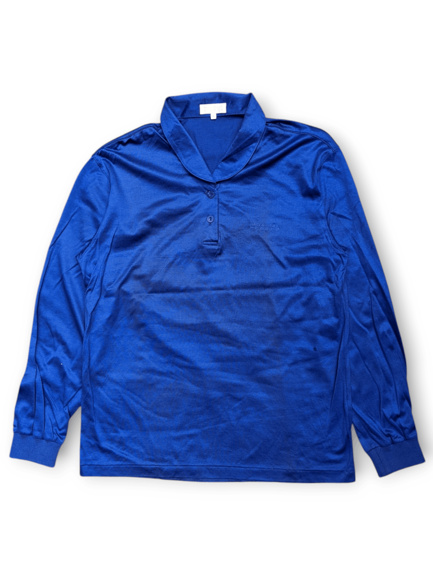 Balenciaga Vintage Balenciaga Sport Women Long Sleeve Polo Shirt Size M / US 6-8 / IT 42-44 - 1 Thumbnail