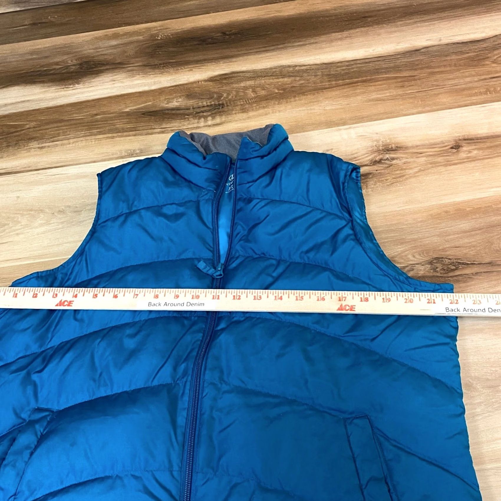 Lands' End Lands End Puffer Vest Womens Large Petite Zip Full Zip Insulated Quilted Pockets Blue 14-16 LP Womens Vest Regular Size 14-16"} Size L / US 10 / IT 46 - 5 Thumbnail