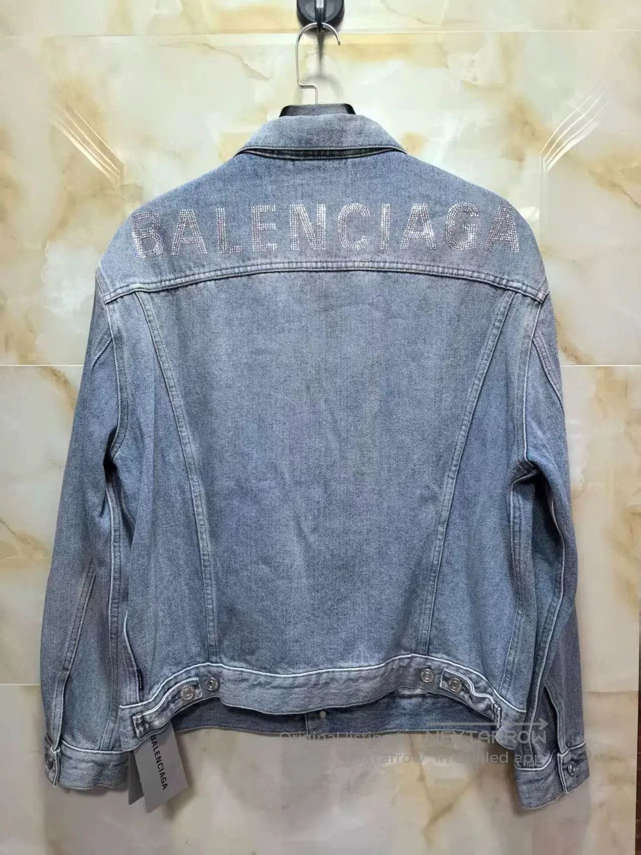 Balenciaga Balenciaga Light Wash Denim Jacket. Size US XS / EU 42 / 0 - 6 Thumbnail