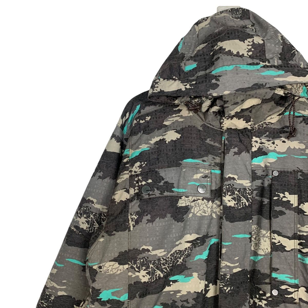 Mizuno MIZUNO Breath Thermo Snow Gear Camo Hoodie Jacket #0265-C12 Size US S / EU 44-46 / 1 - 7 Thumbnail