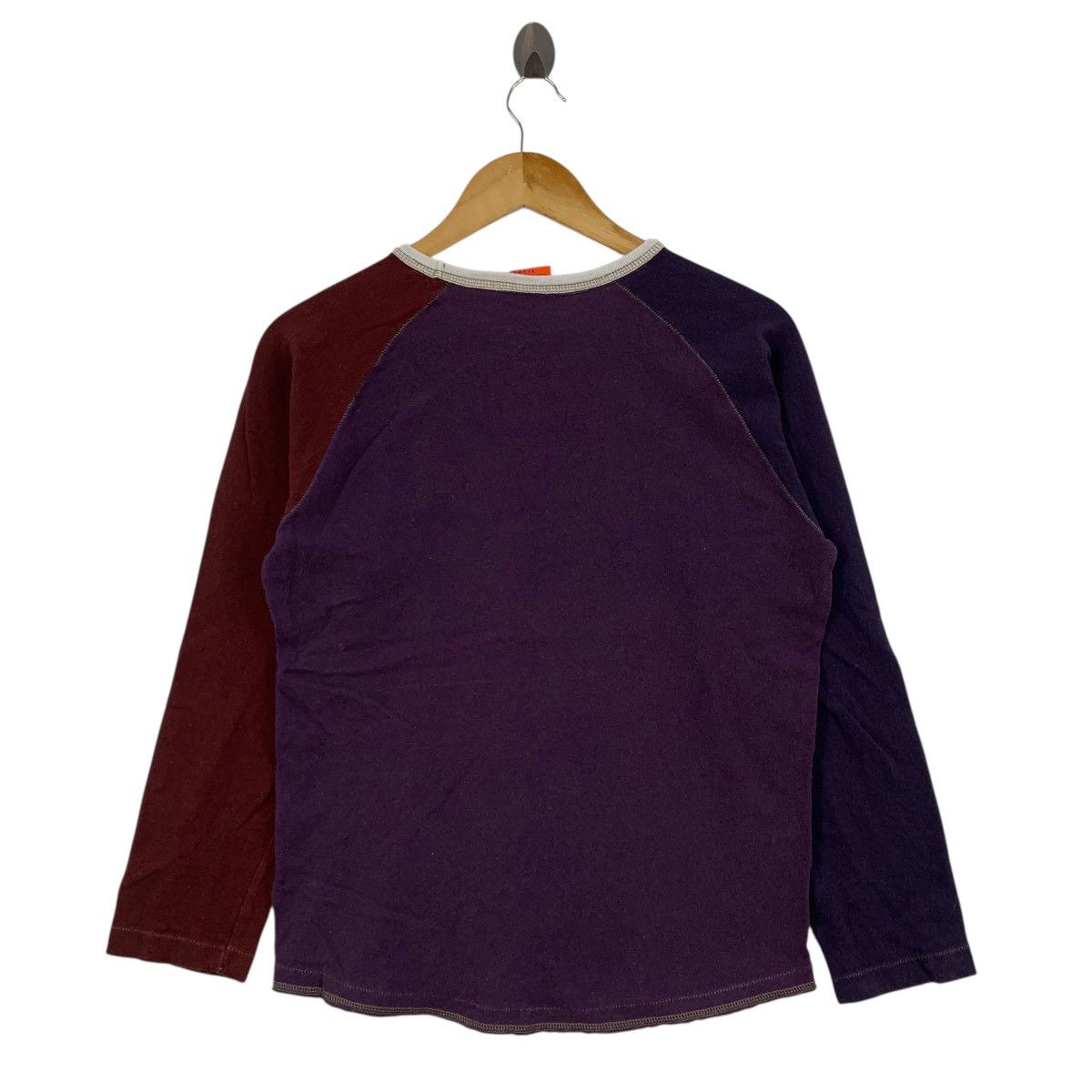 Beams Japan BEAMS Japanese Brand Multi Color Plain Long Sleeve Tshirt Size US S / EU 44-46 / 1 - 3 Thumbnail