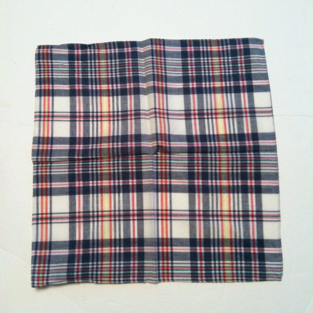 Saddlebred SADDLEBRED MENS NEW 100%COTTON POCKET SQUARE 13" X 13" Size ONE SIZE - 1 Thumbnail