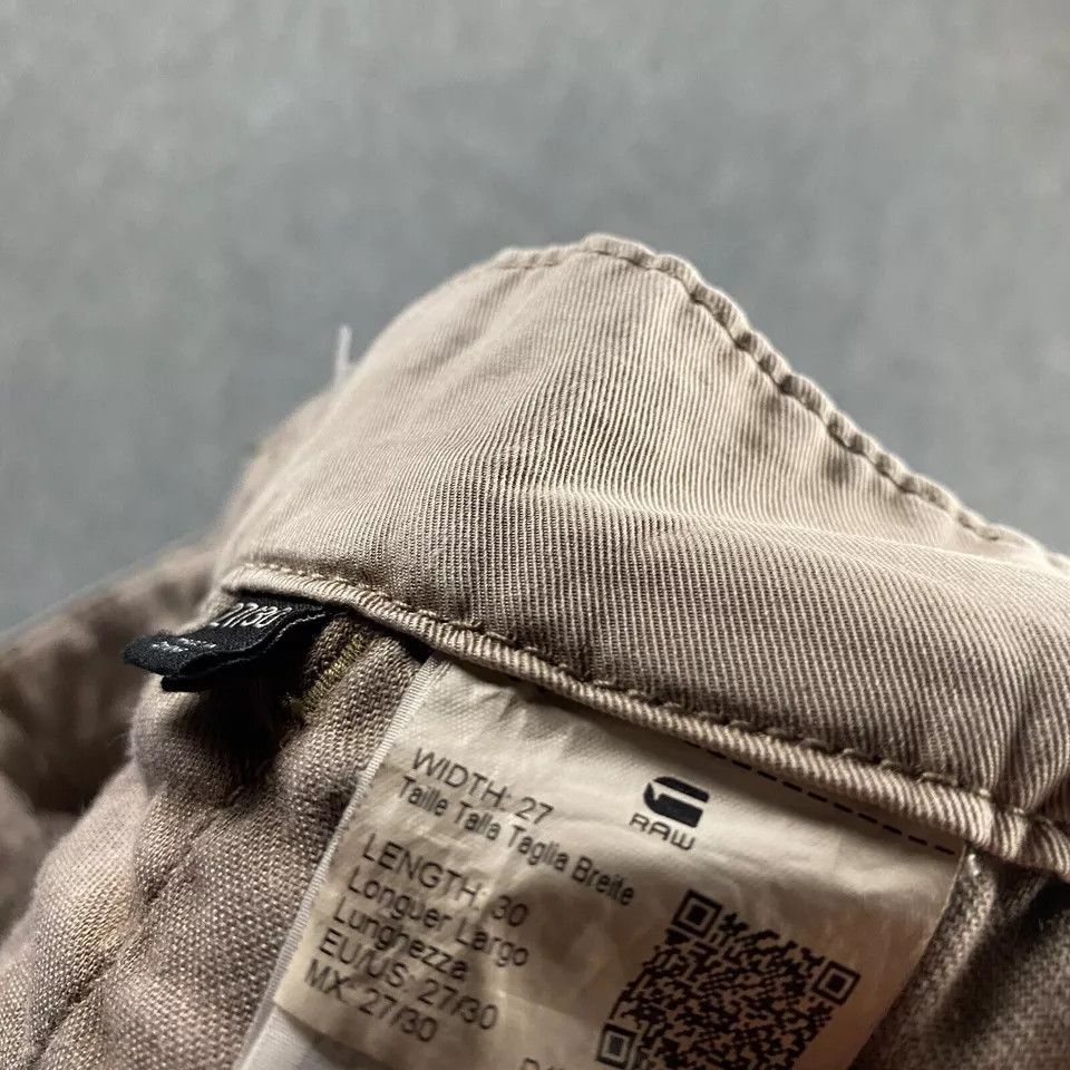 G-Star G Star Raw Pants Women's 27x30 Army City Mid Rise Boyfriend Size 27" / US 4 / IT 40 - 11 Thumbnail