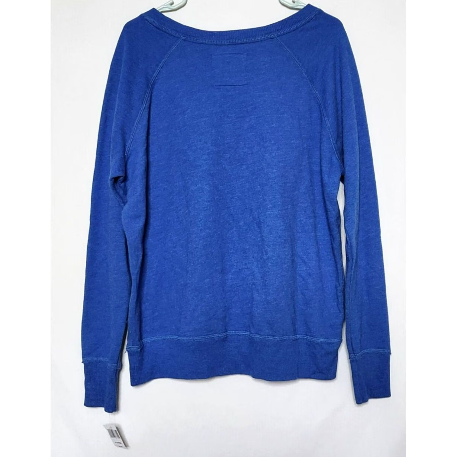 Disney Disney Parks Mickey State University Womens XL Fleece Lined Sweatshirt Blue NWT Size XL / US 12-14 / IT 48-50 - 2 Thumbnail