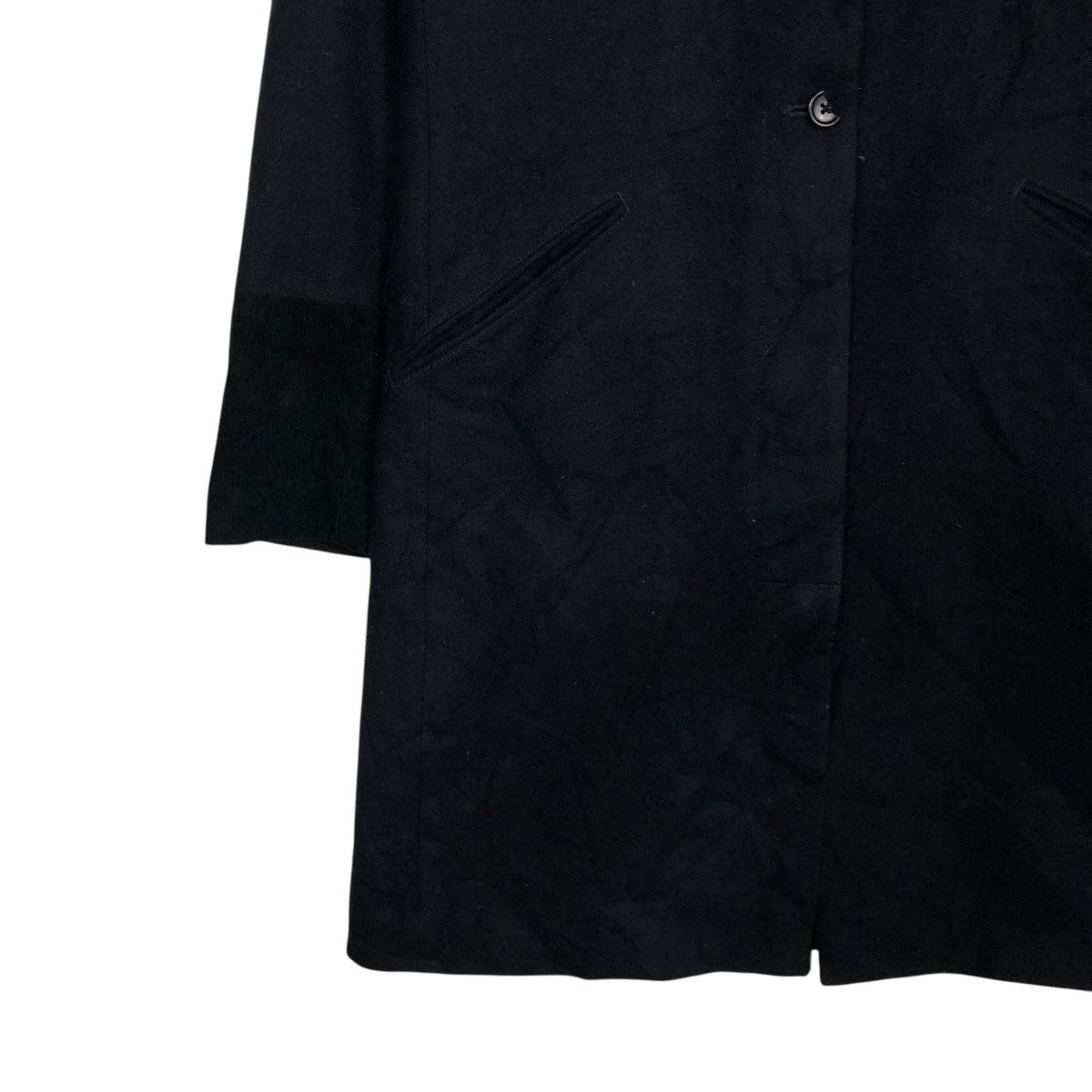 Undercover 🔥RICH BLACK LONG JACKET UNIQLO X UNDERCOVER DOUBLE BREAST Size US M / EU 48-50 / 2 - 7 Thumbnail