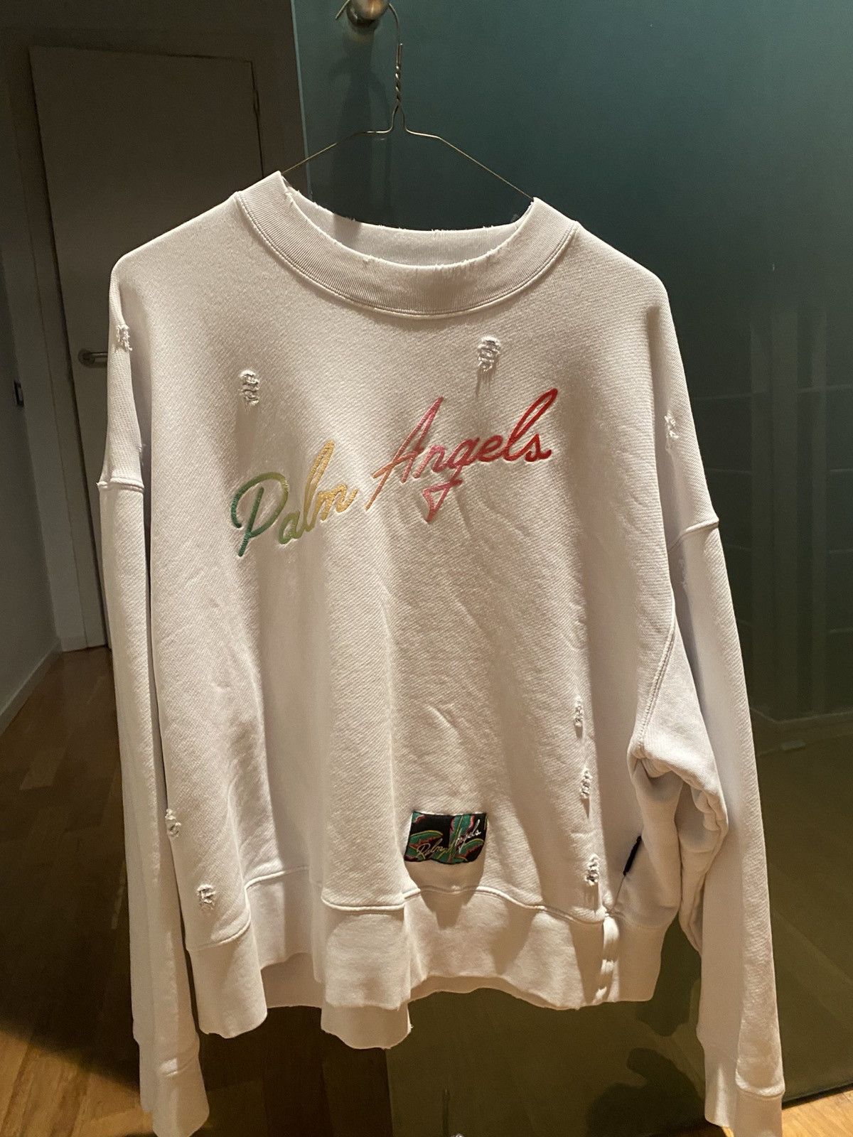 Palm Angels Palm Angels x Miami logo multicolor Crewneck Size US M / EU 48-50 / 2 - 4 Thumbnail