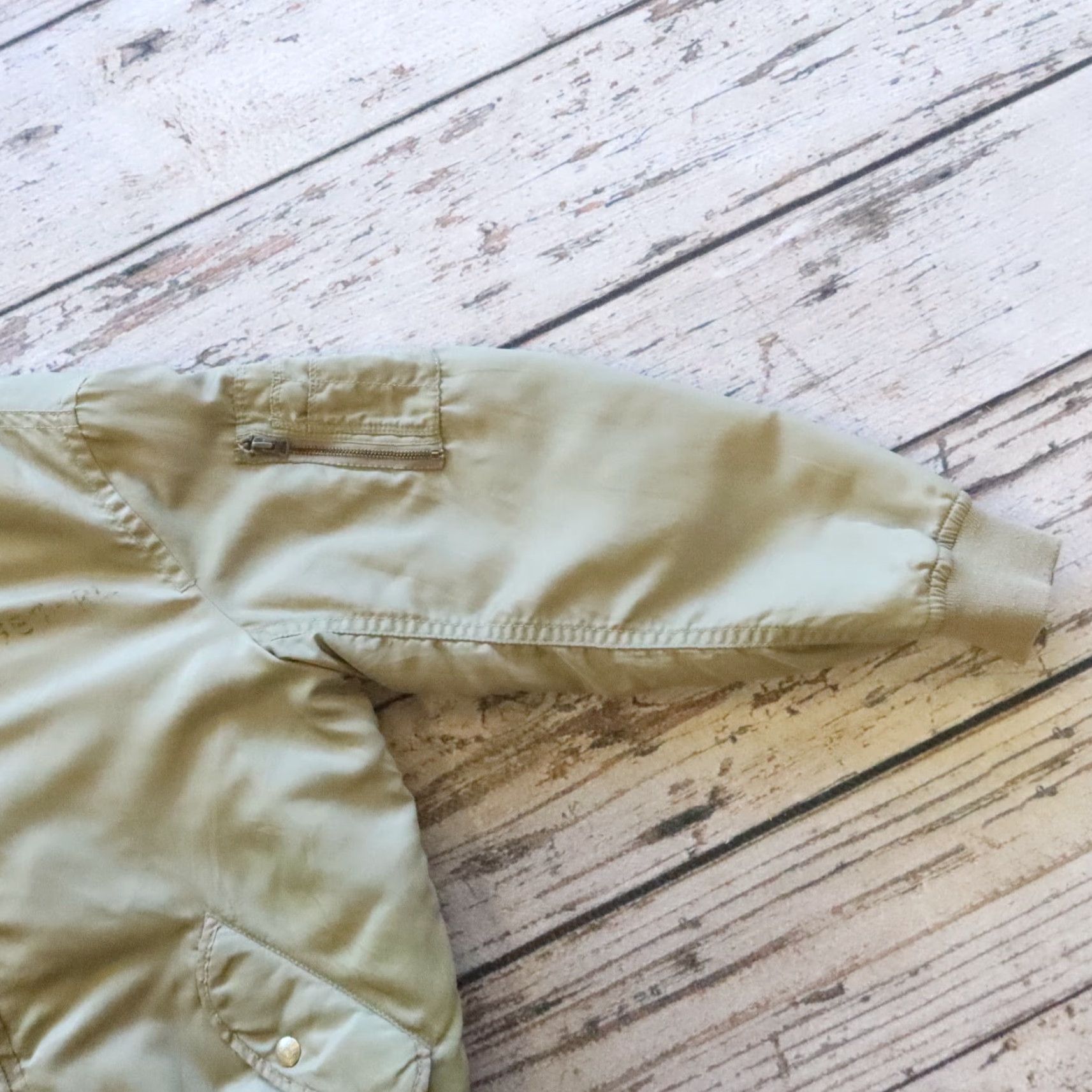 Vintage Vintage Polo Jeans Bomber Jacket Men M Green Polo Jeans Bomber Jacket Size US M / EU 48-50 / 2 - 5 Thumbnail