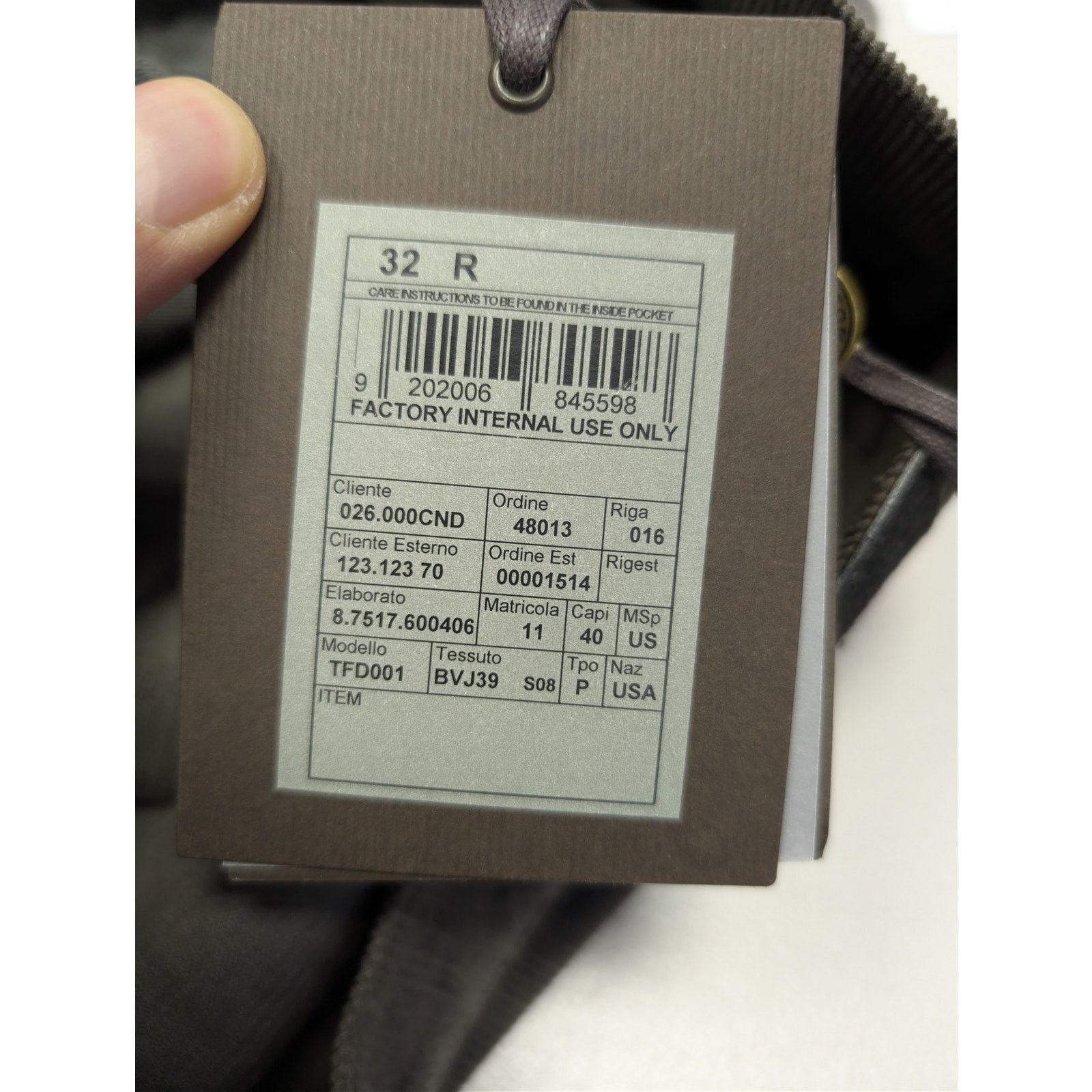 Tom Ford o1rshd1 Slim Fit Denim Jeans in Charcoal Size US 32 / EU 48 - 22 Thumbnail