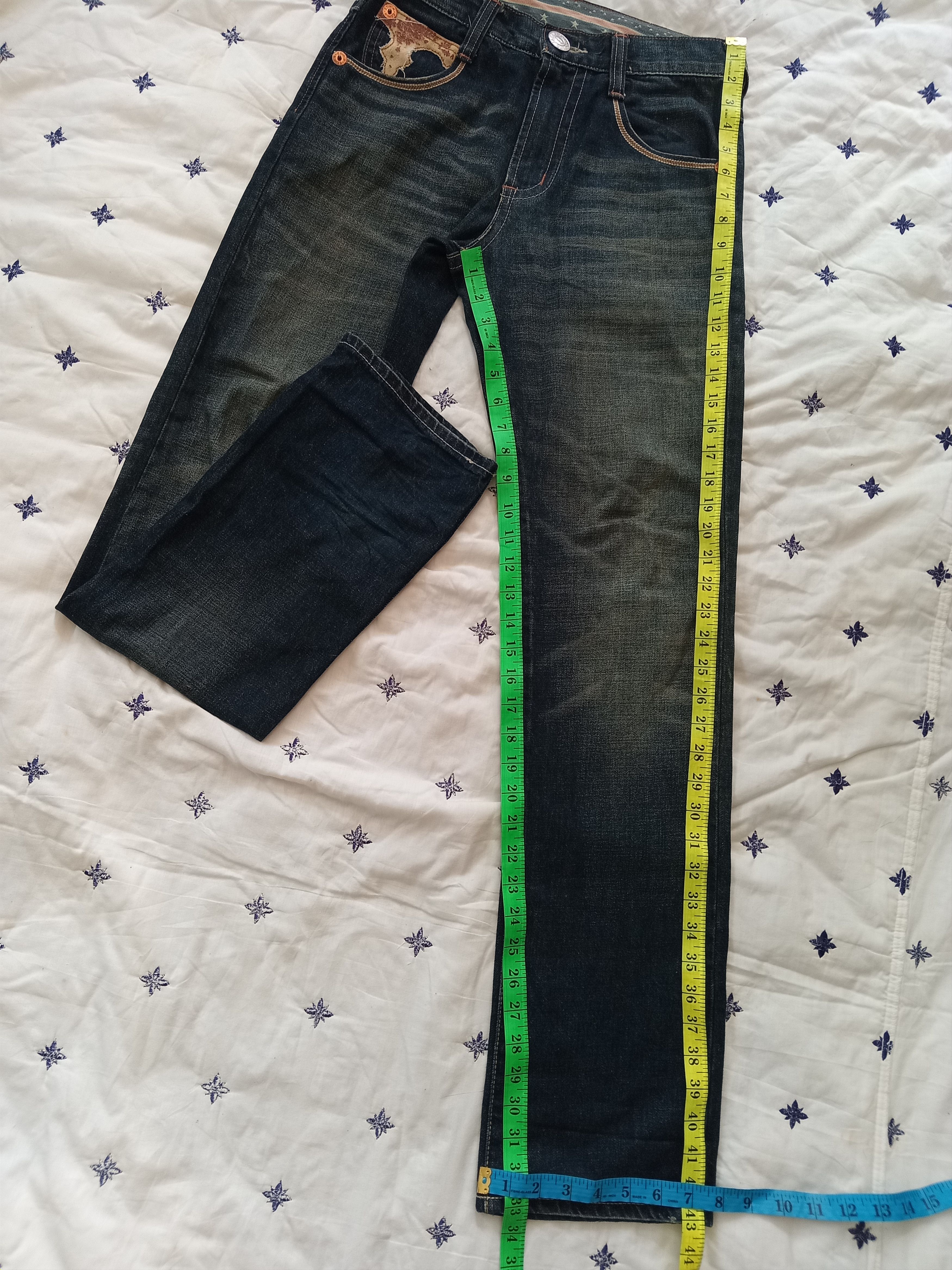 Edwin Edwin 505 Blue Trip Distressed Jeans Size US 29 - 3 Thumbnail