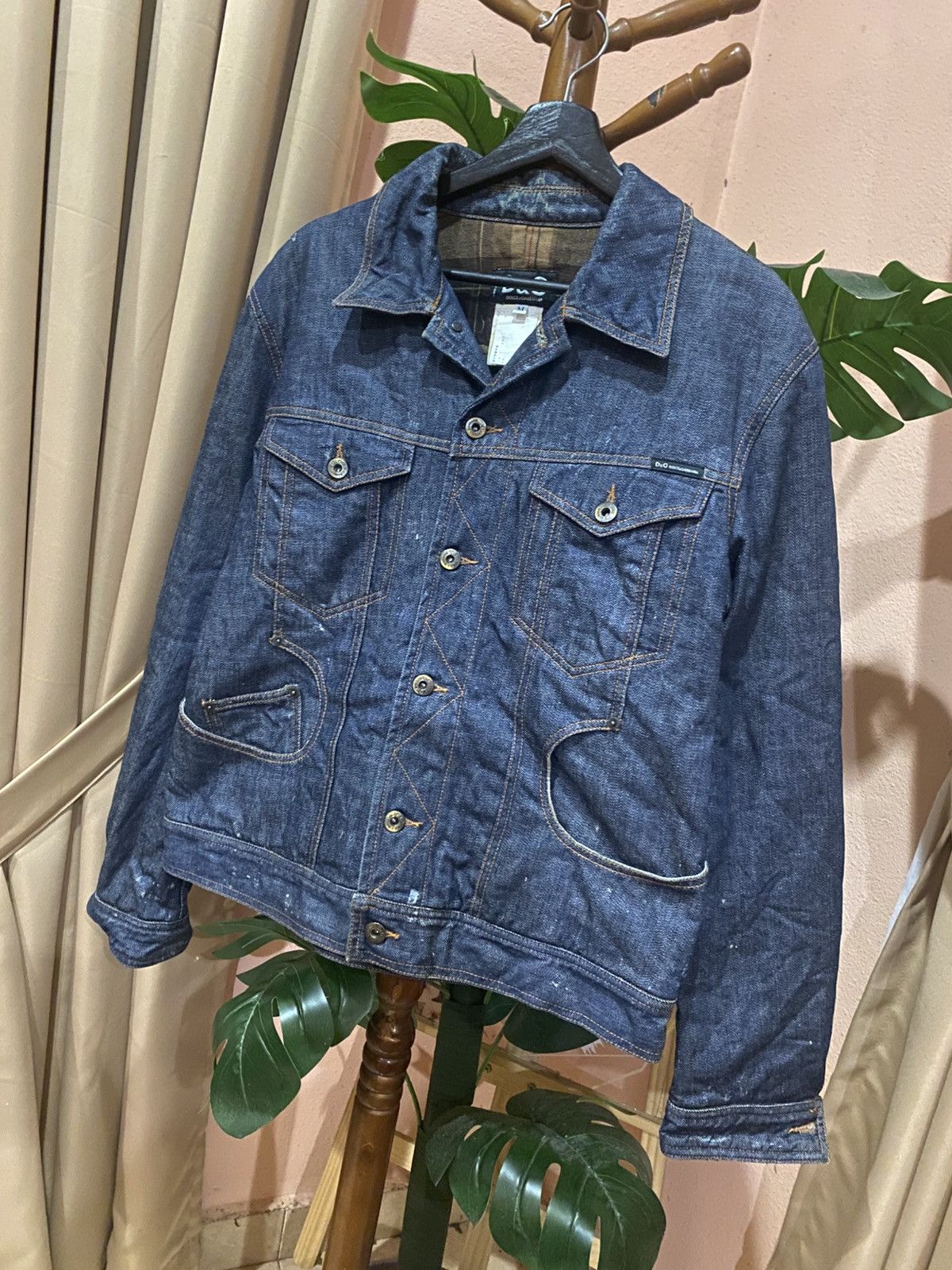 Dolce & Gabbana Vintage Dolce & Gabbana Denim Jacket Cool Challenger Patch Size US M / EU 48-50 / 2 - 2 Thumbnail