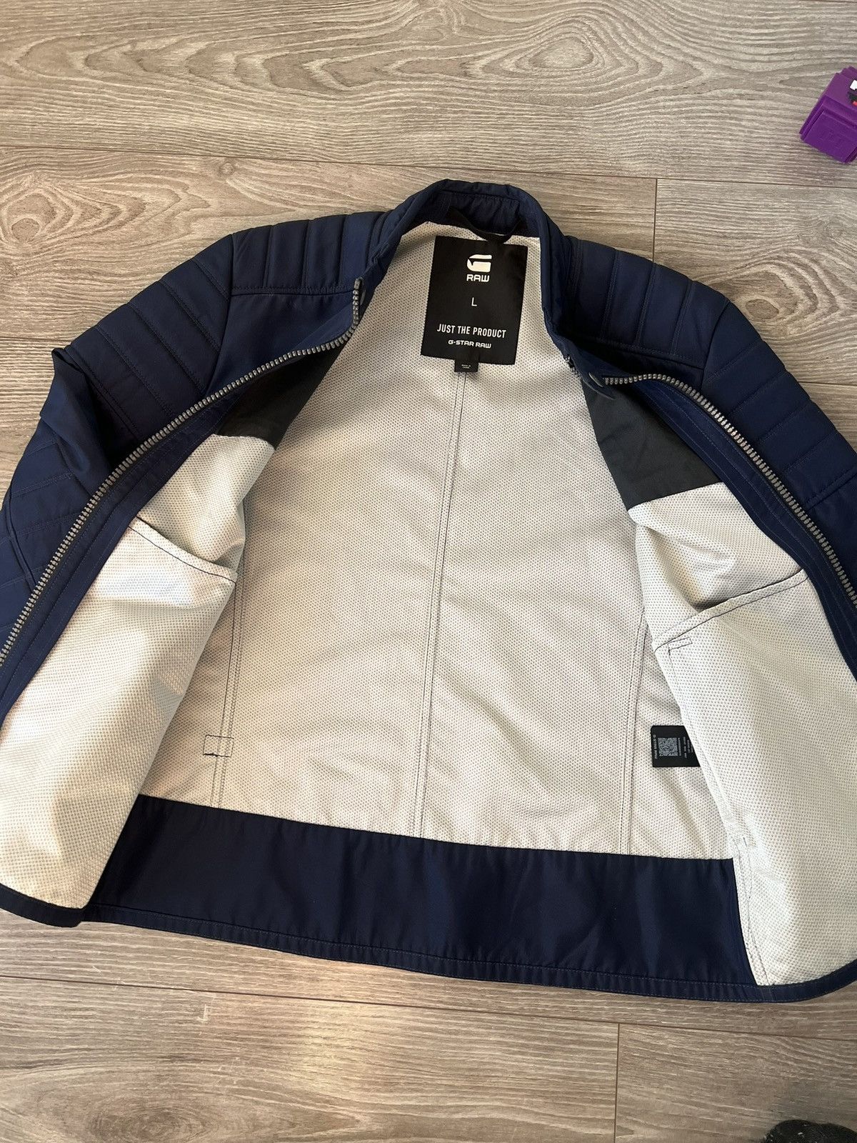 G-Star G Star Raw Denim Style Biker Moto Type Racing Style Jacket Size US L / EU 52-54 / 3 - 15 Thumbnail