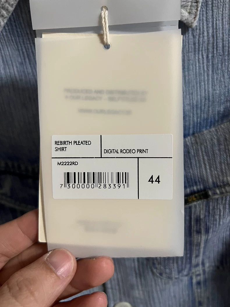 Our Legacy Our Legacy size44 Short denim jacket Size US S / EU 44-46 / 1 - 3 Thumbnail